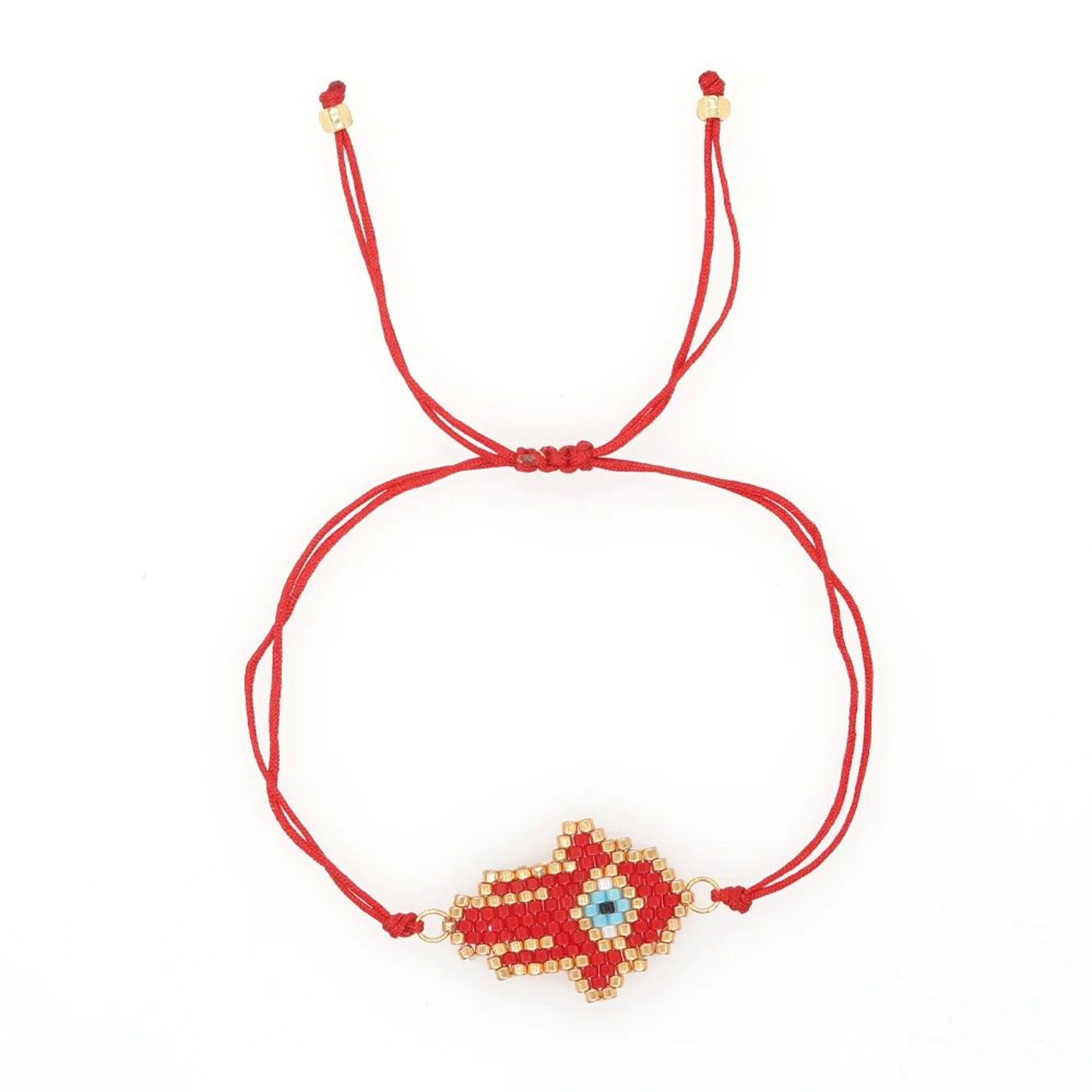 Go2boho Evil Eye Miyuki Beaded Bracelet  Handmade Braided Hamsa Hand Boho Friendship Jewelry For Wo 6
