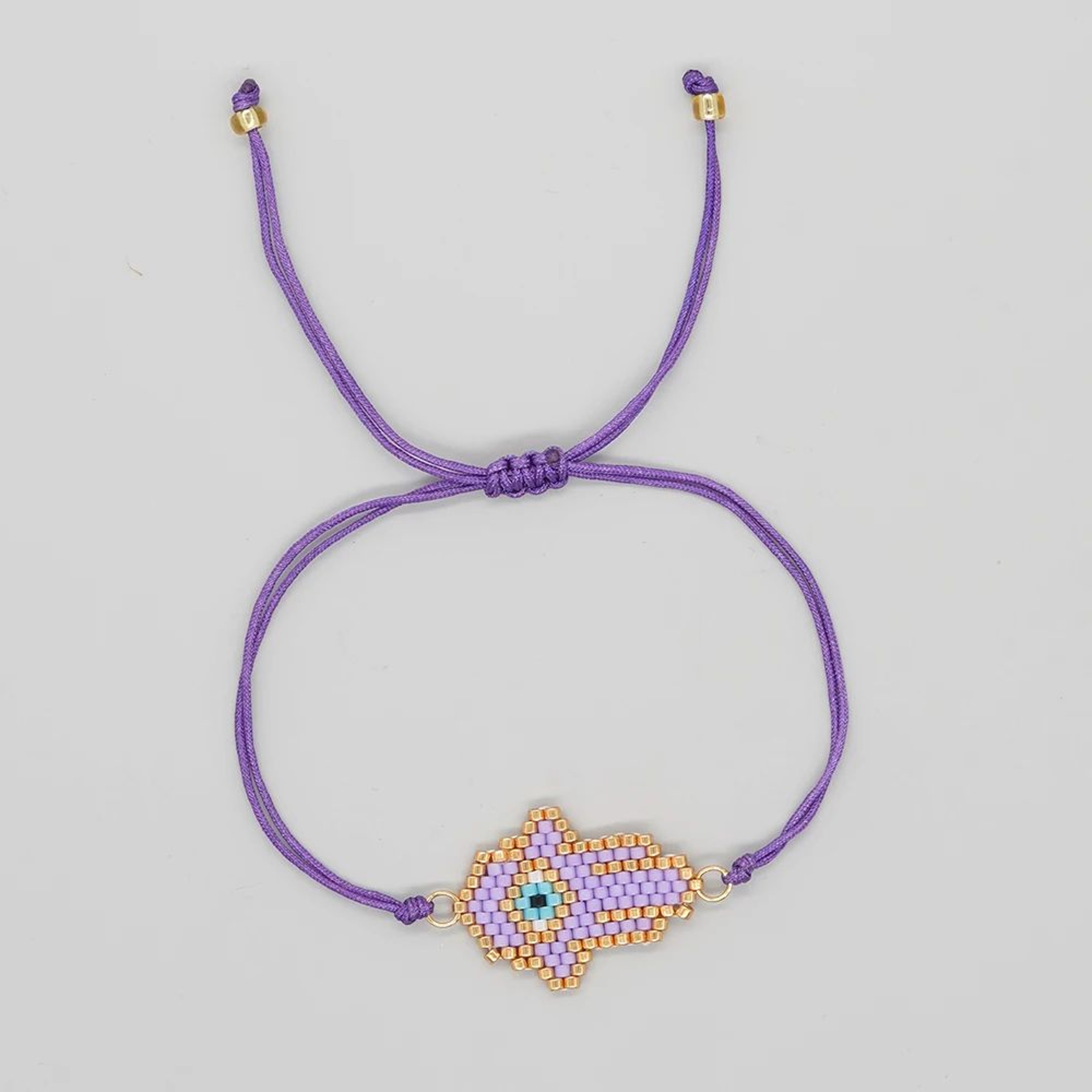Go2boho Evil Eye Miyuki Beaded Bracelet  Handmade Braided Hamsa Hand Boho Friendship Jewelry For Wo 9