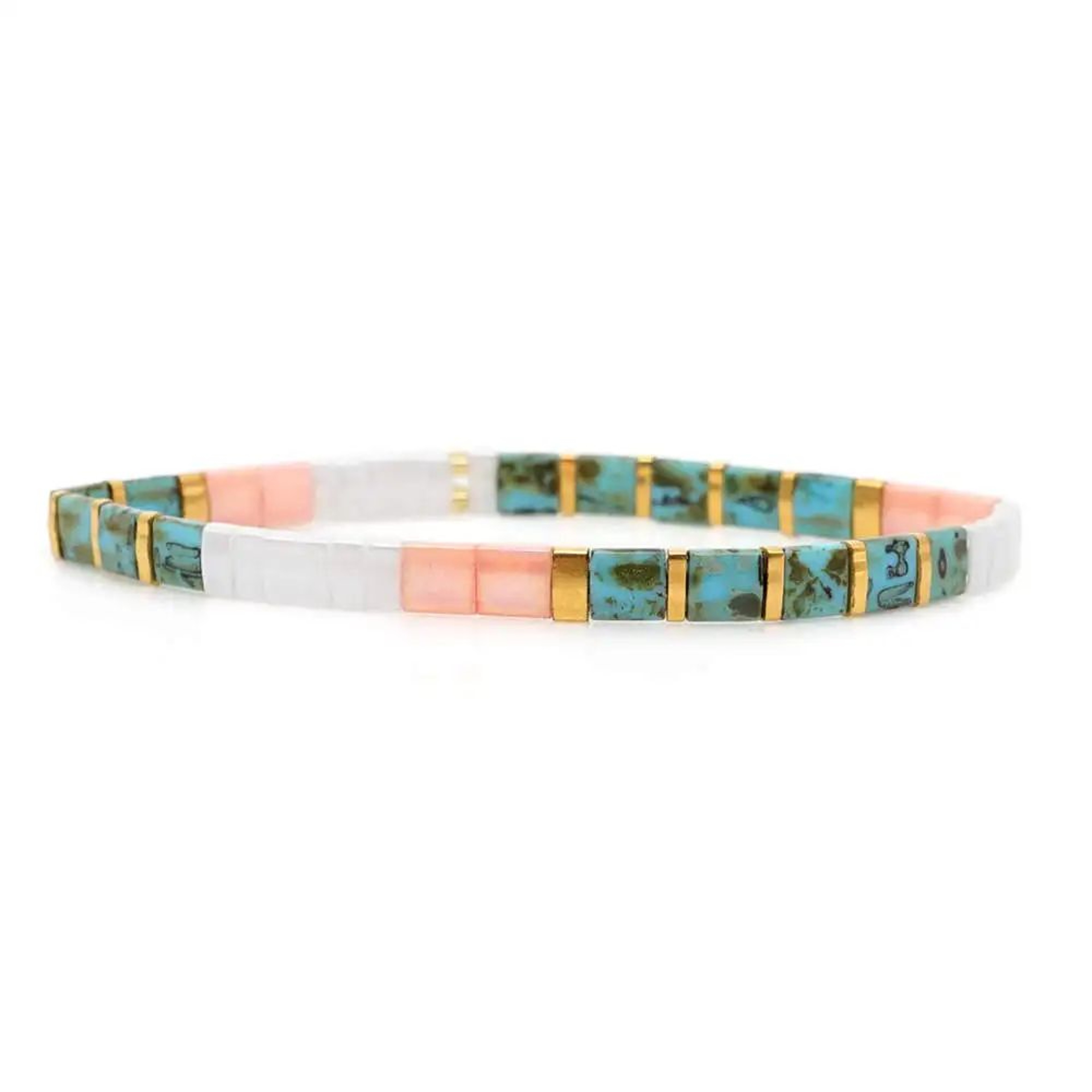 Go2boho Miyuki Tila Bead Stretch Bracelet  Japanese Beaded Jewelry For Women Stackable Fashion Acce 1