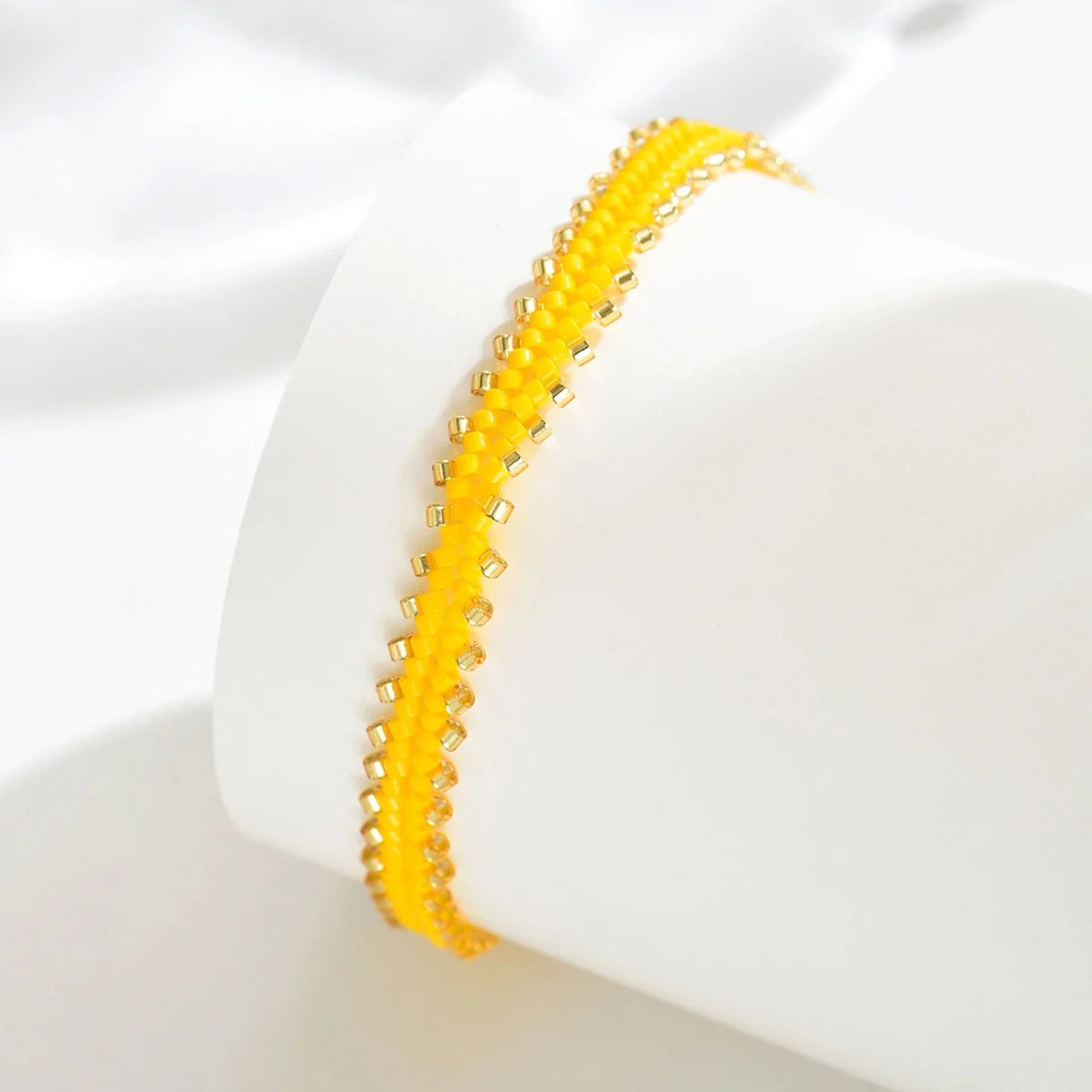 ZHONGVI Bohemian Braided Chain Bracelet  Stainless Steel Minimalist Bangle For Women Adjustable Eve 15