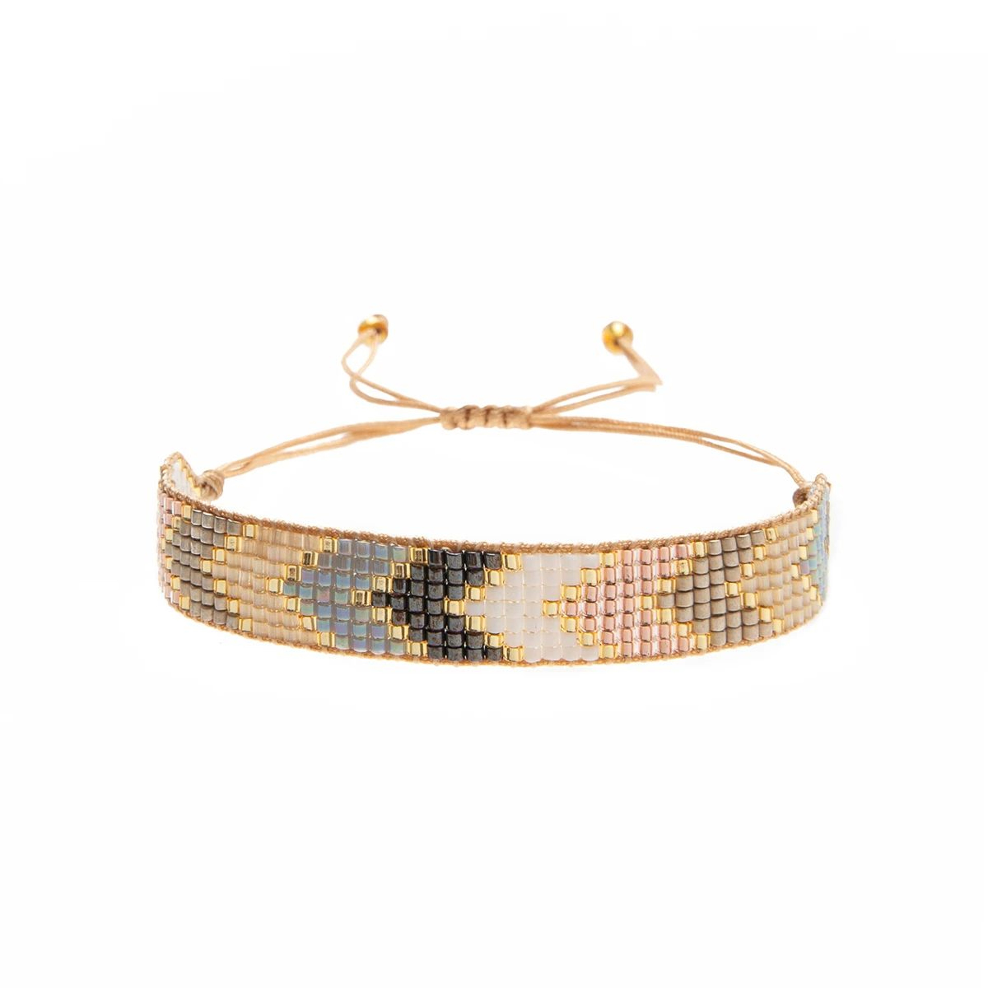 ZHONGVI Boho Miyuki Beaded Bracelet  Adjustable Rope Friendship Bracelet For Women  Men 5