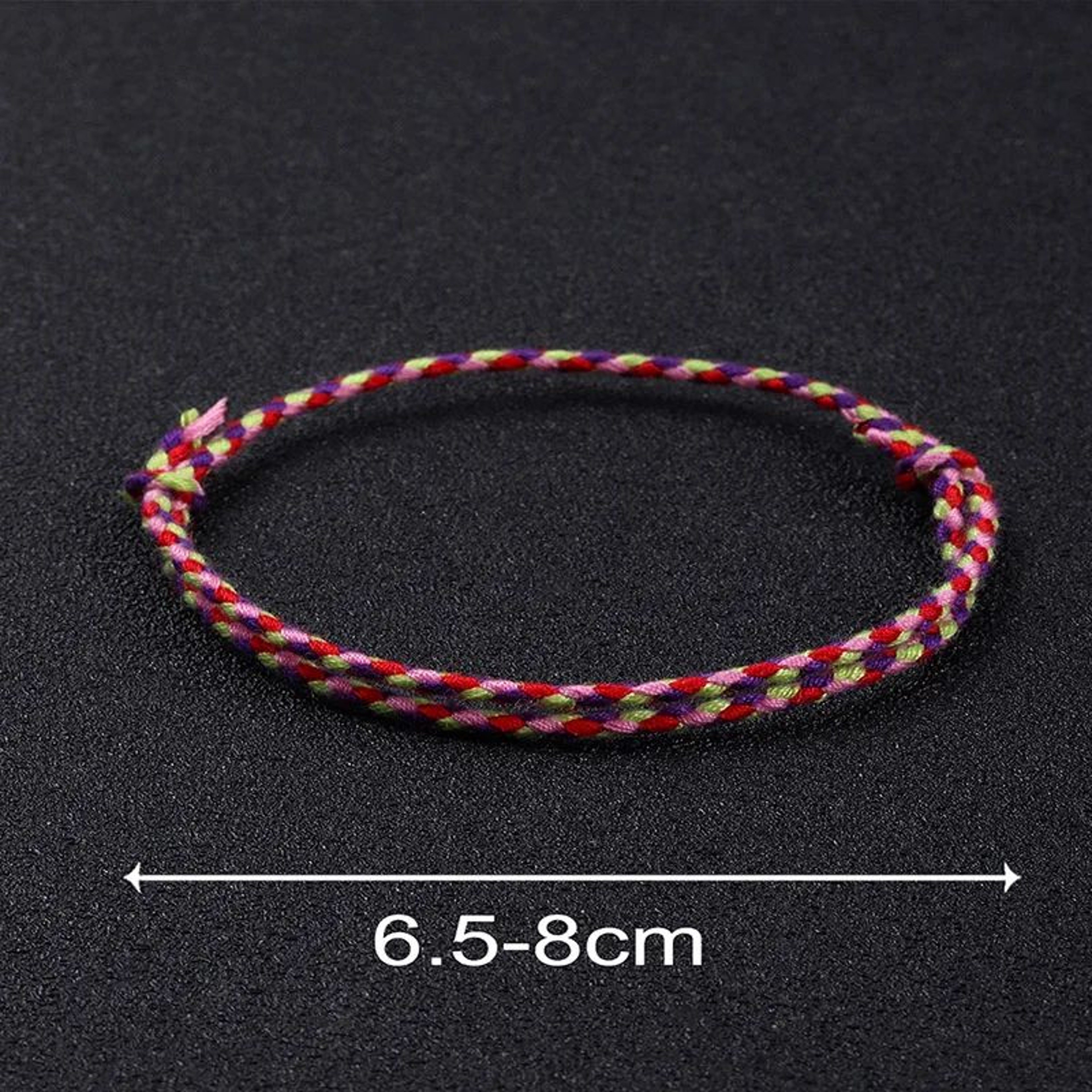 12pcs Friendship Wave Bracelets  Handwoven Waterproof Cotton Rope Adjustable Bohemian Surfer Bracel 5