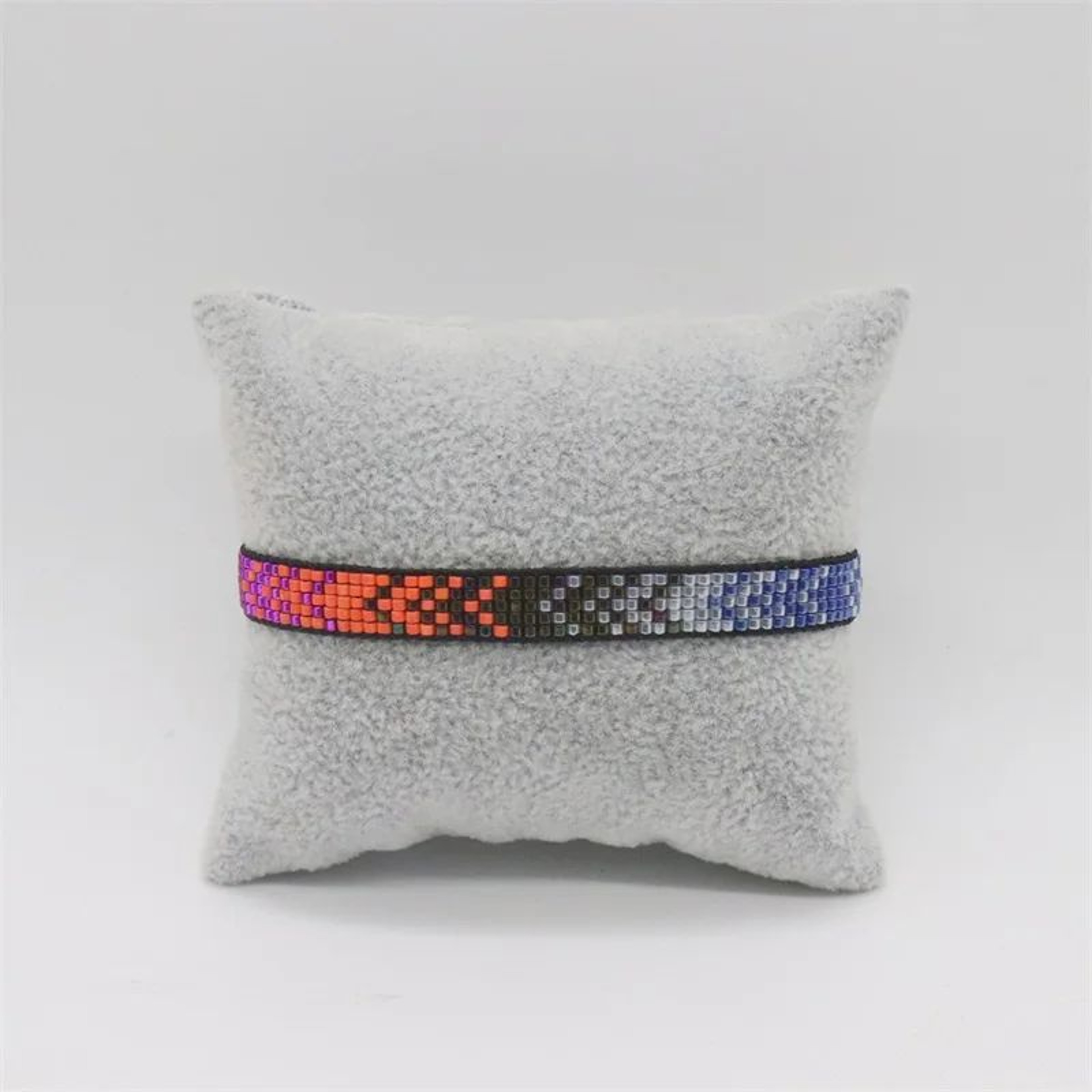 Handmade Miyuki Seed Bead Arrow Pattern Bracelet  Woven Boho Beaded Strand Bracelet For Women 19