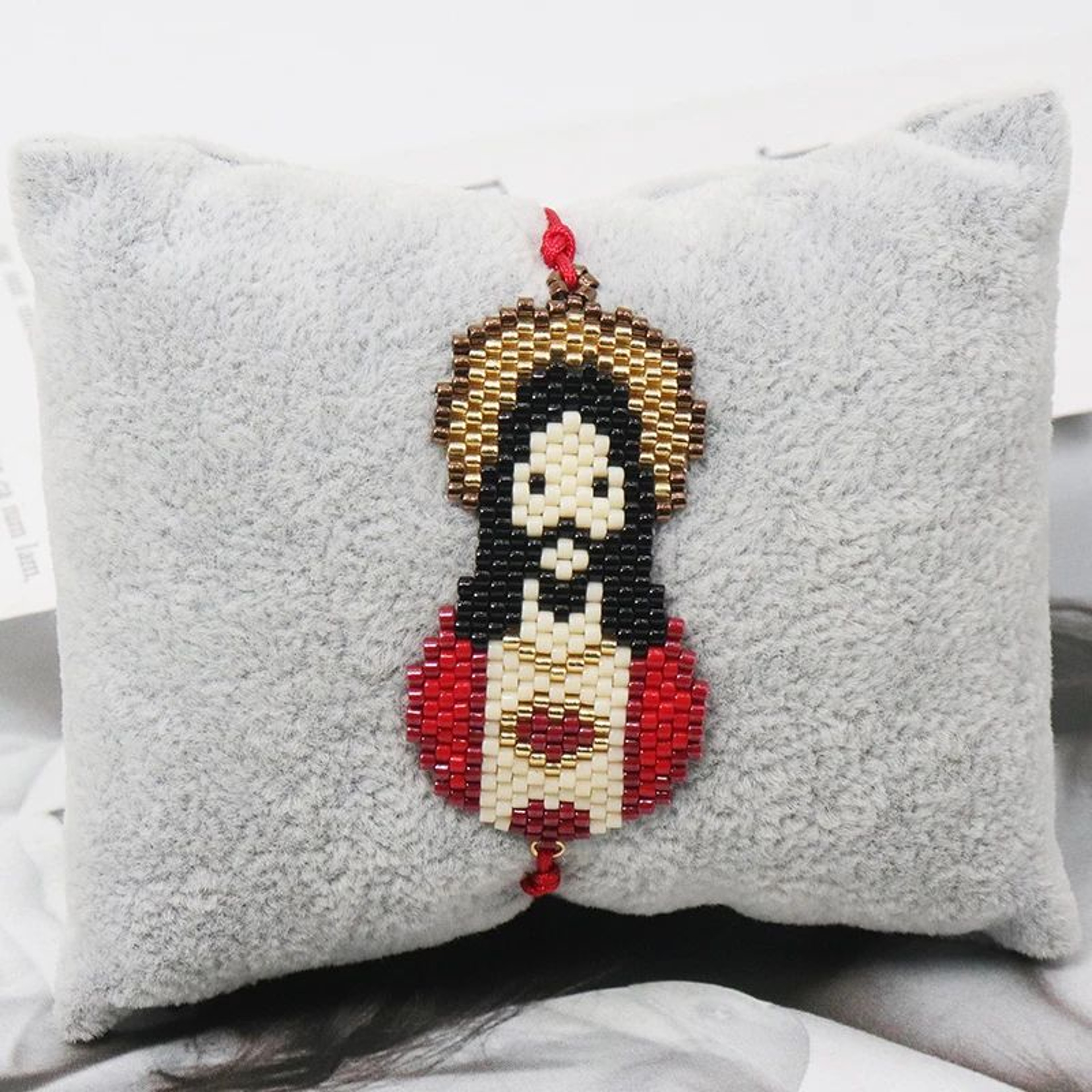 Handmade Jesus Miyuki Beaded Bracelet  Multicolored Devotional Friendship Bracelet For Women 7