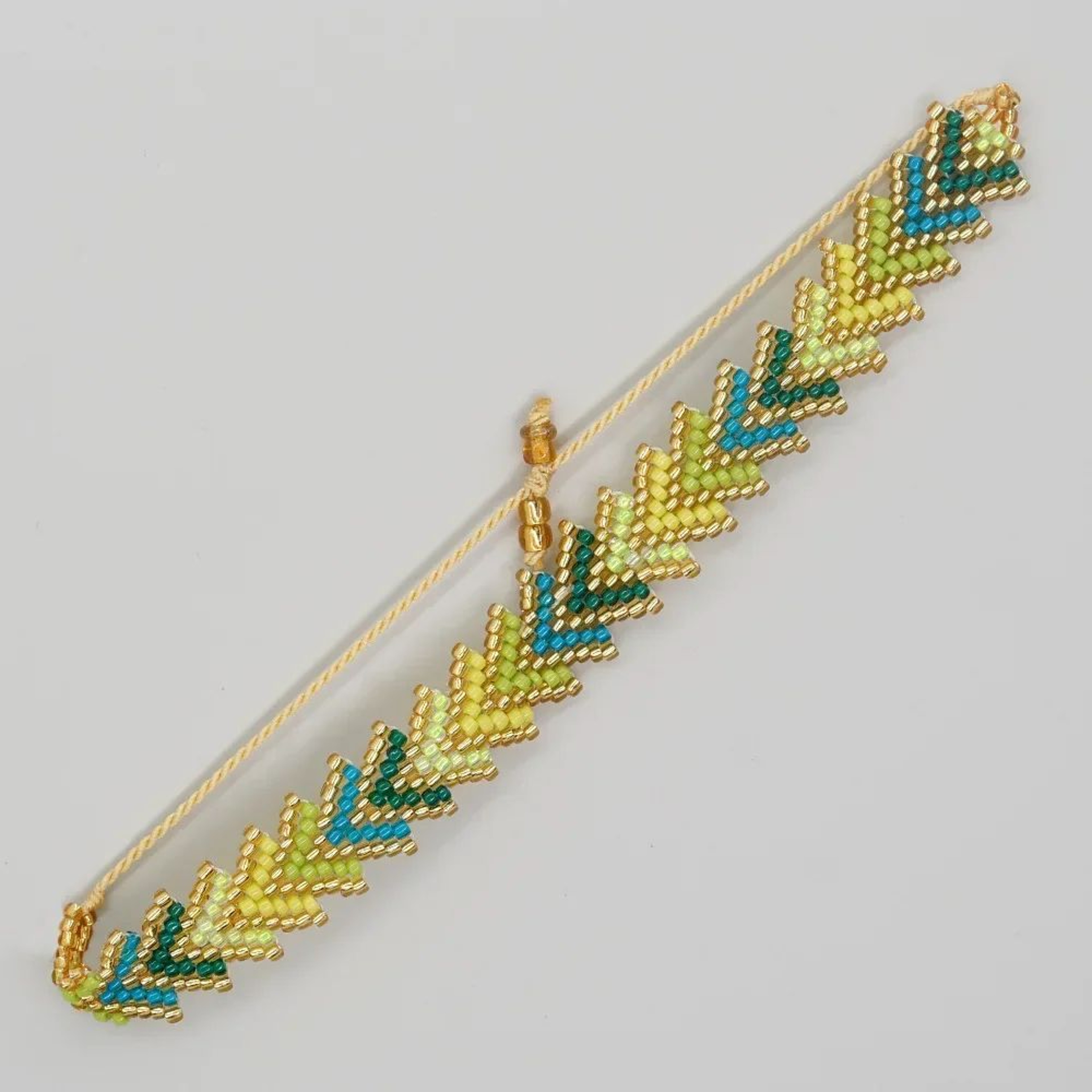 Rainbow Miyuki Rice Bead Bracelet  Handmade Adjustable Boho Arrow Friendship Bracelet For Women  Me 9