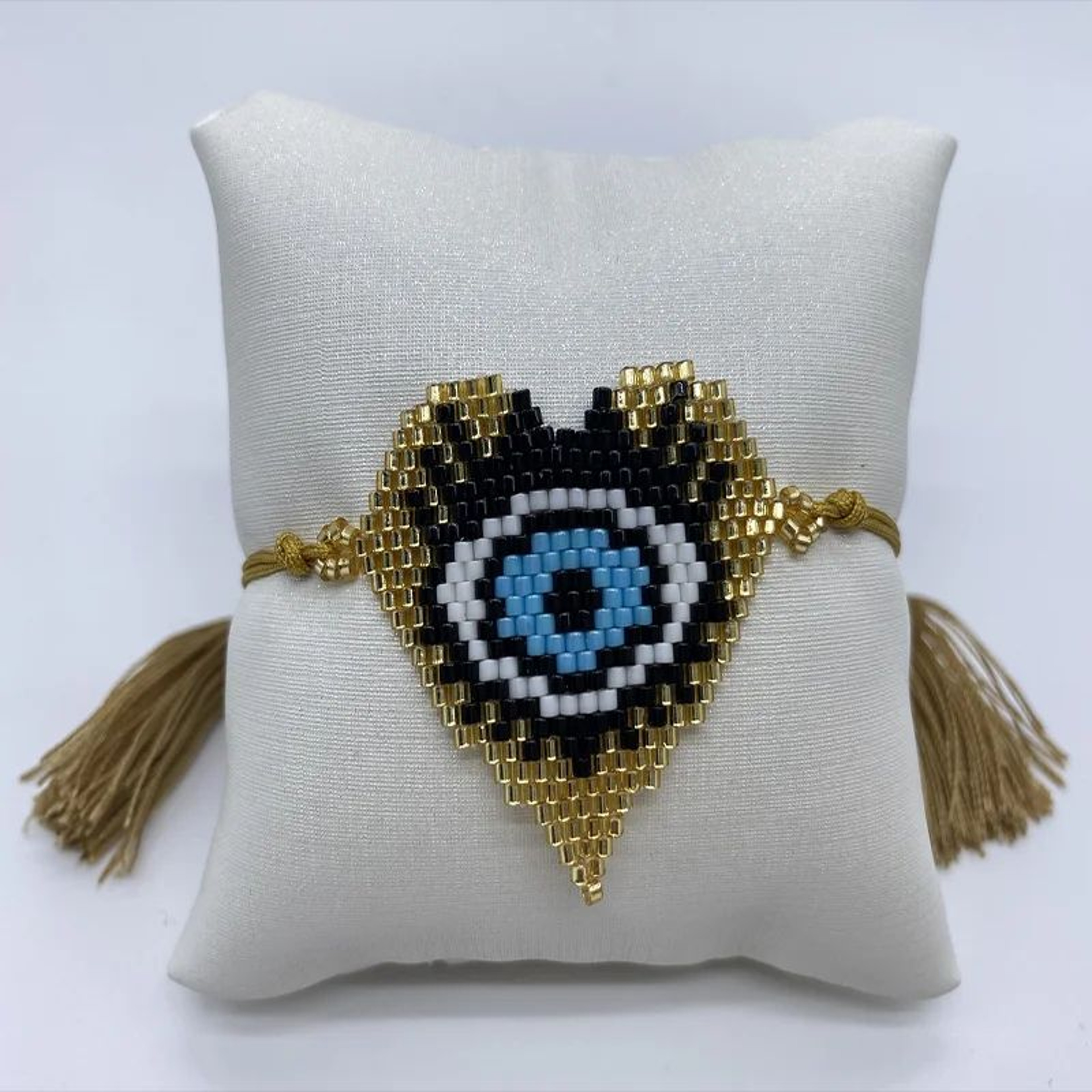 Miyuki Turkish Eye Bracelet  Handmade Skull  Leopard Beaded Bracelet For Women 5