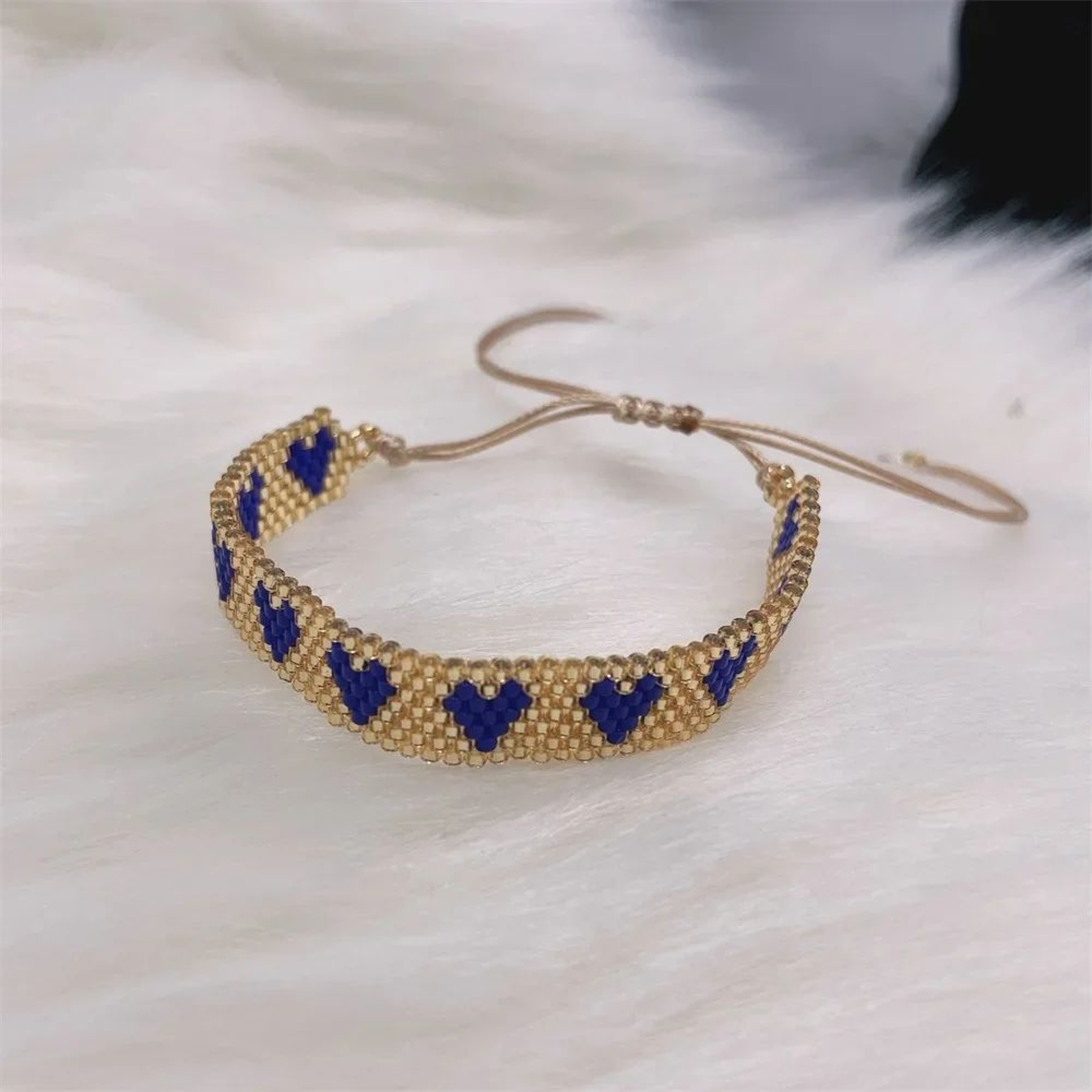 Handmade Miyuki Heart Beaded Bracelet  Boho Friendship Bracelet For Women Couples  Fashion Jewelry  6