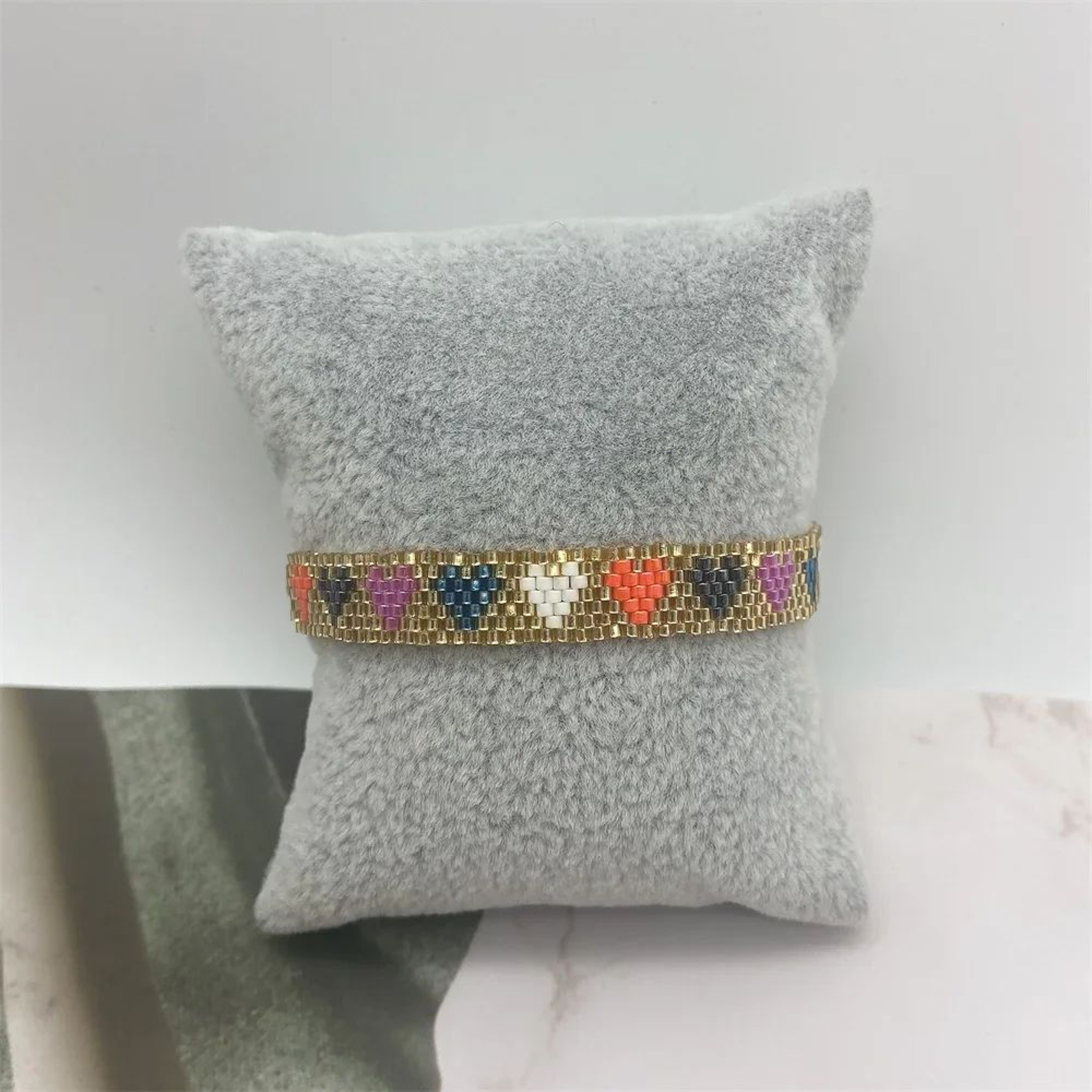 Handmade Miyuki Heart Beaded Bracelet  Boho Friendship Bracelet For Women Couples  Fashion Jewelry  10