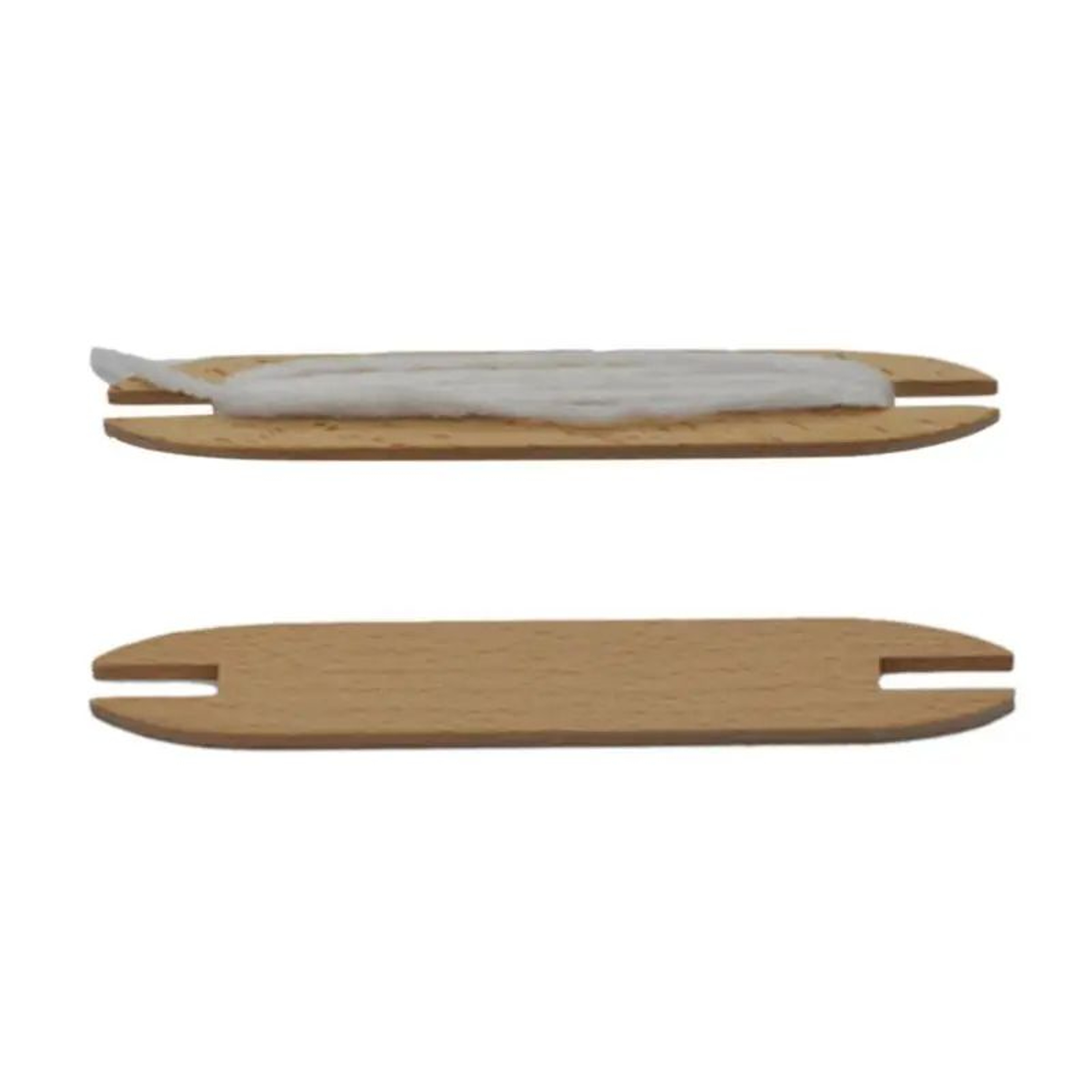 Beech Wood Weaving Shuttle Loom Tool  Smooth Knitting Shuttle For Tapestry Scarf Sweater  DIY Weavi 3