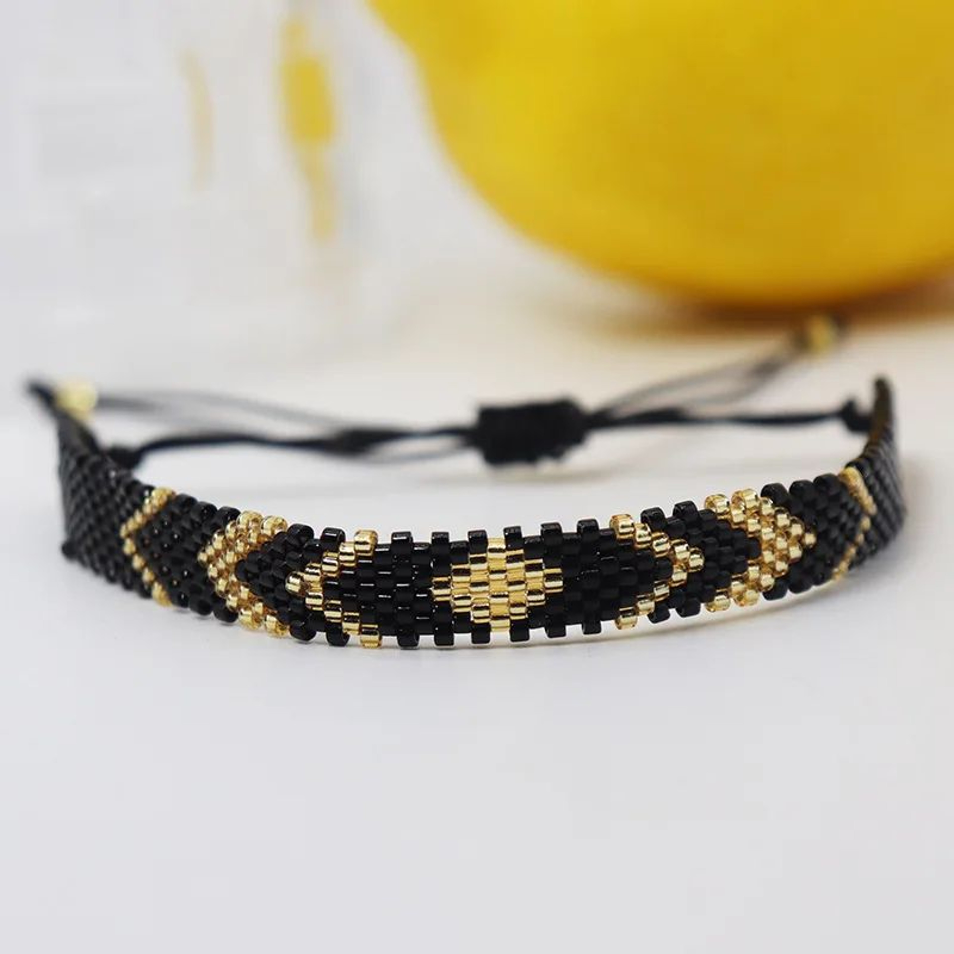 Handwoven Geometric Beaded Bracelet  Adjustable Boho Rice Bead Bracelet For Women  Men 7