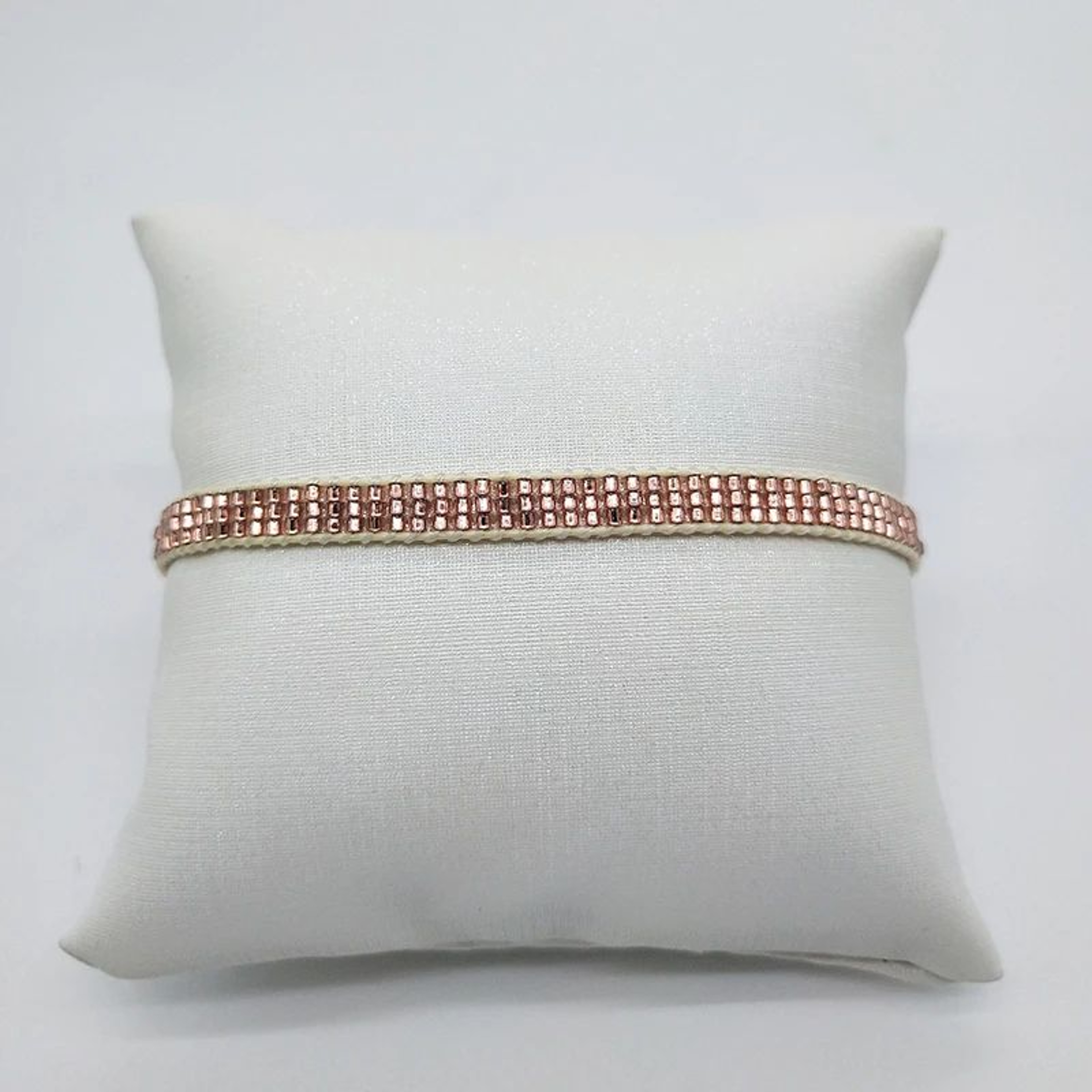 Handmade MIYUKI Star Bracelet  Rose Gold Copper Beaded Bracelet For Women 5