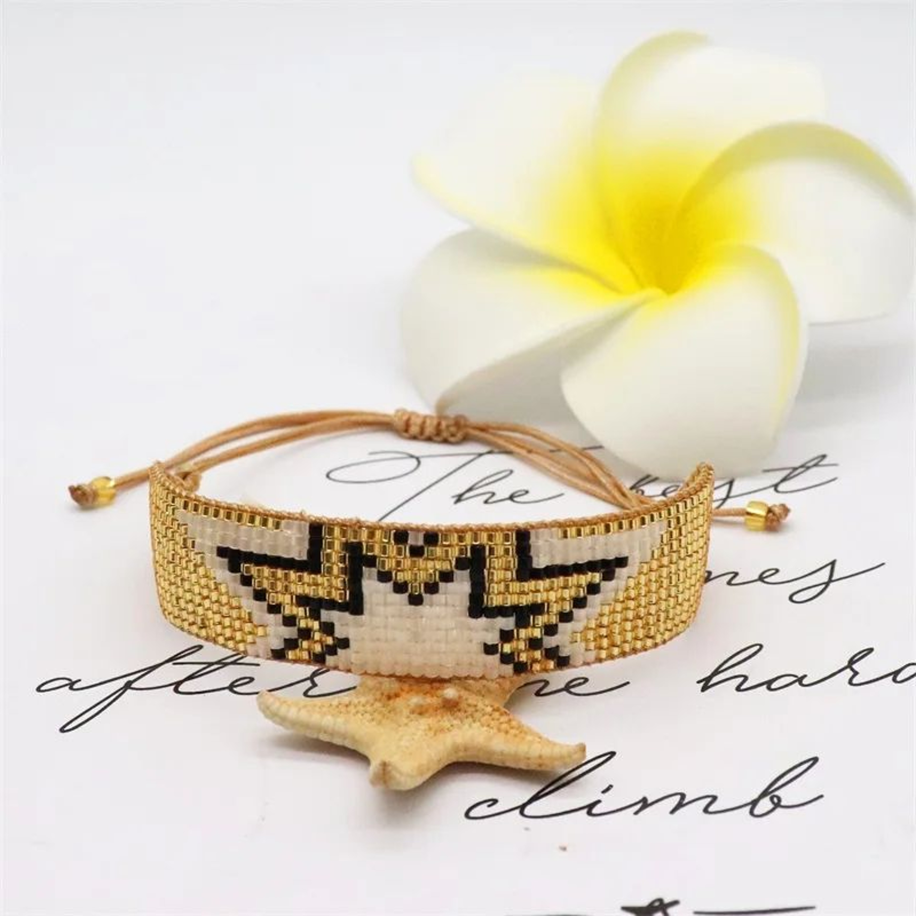 Handmade Fireworks Miyuki Beaded Bracelet  Adjustable Woven Friendship Bracelet For Women 2