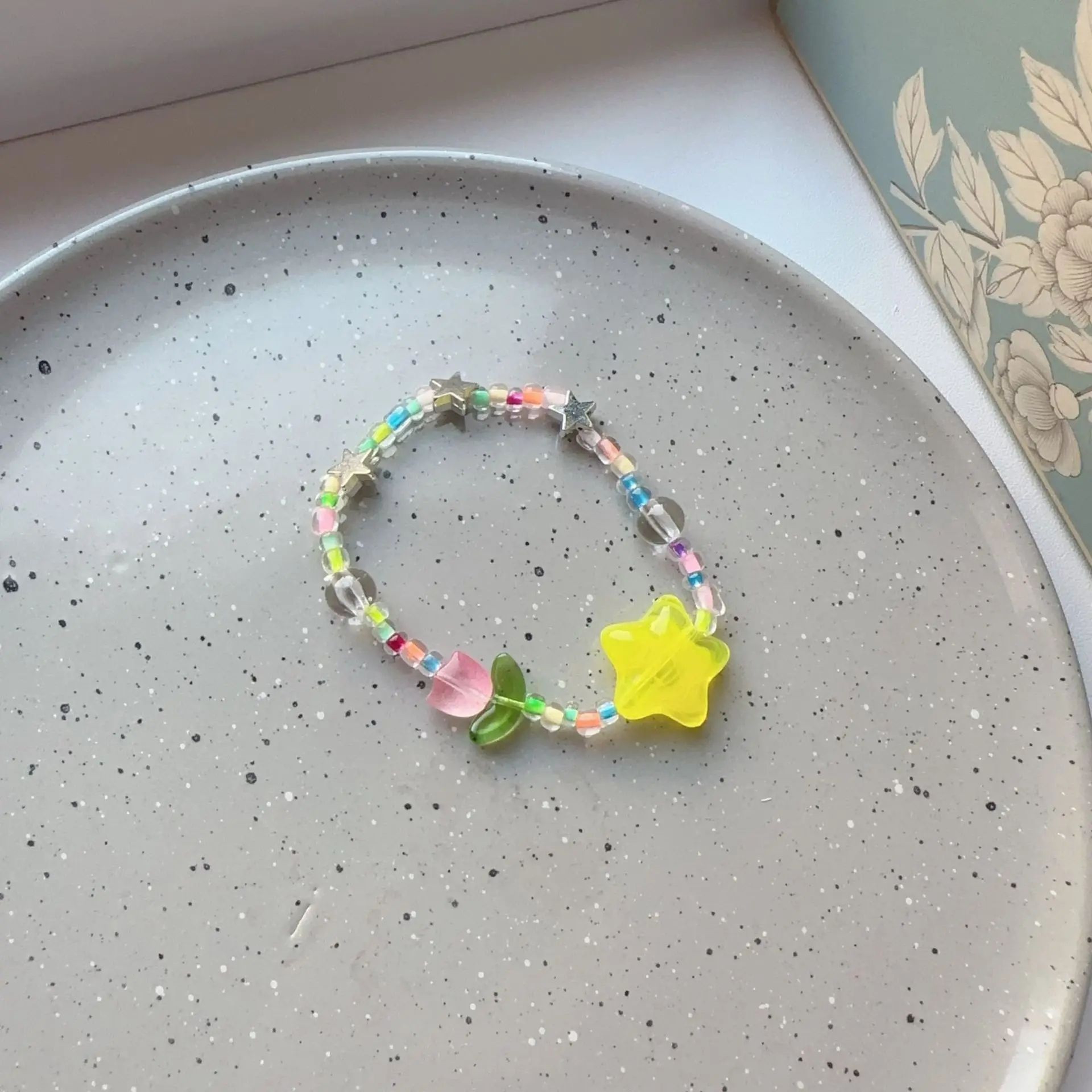 Colorful Stretch Beaded Bracelet  Stackable Friendship Bracelet Summer Jewelry For Women  Men 7