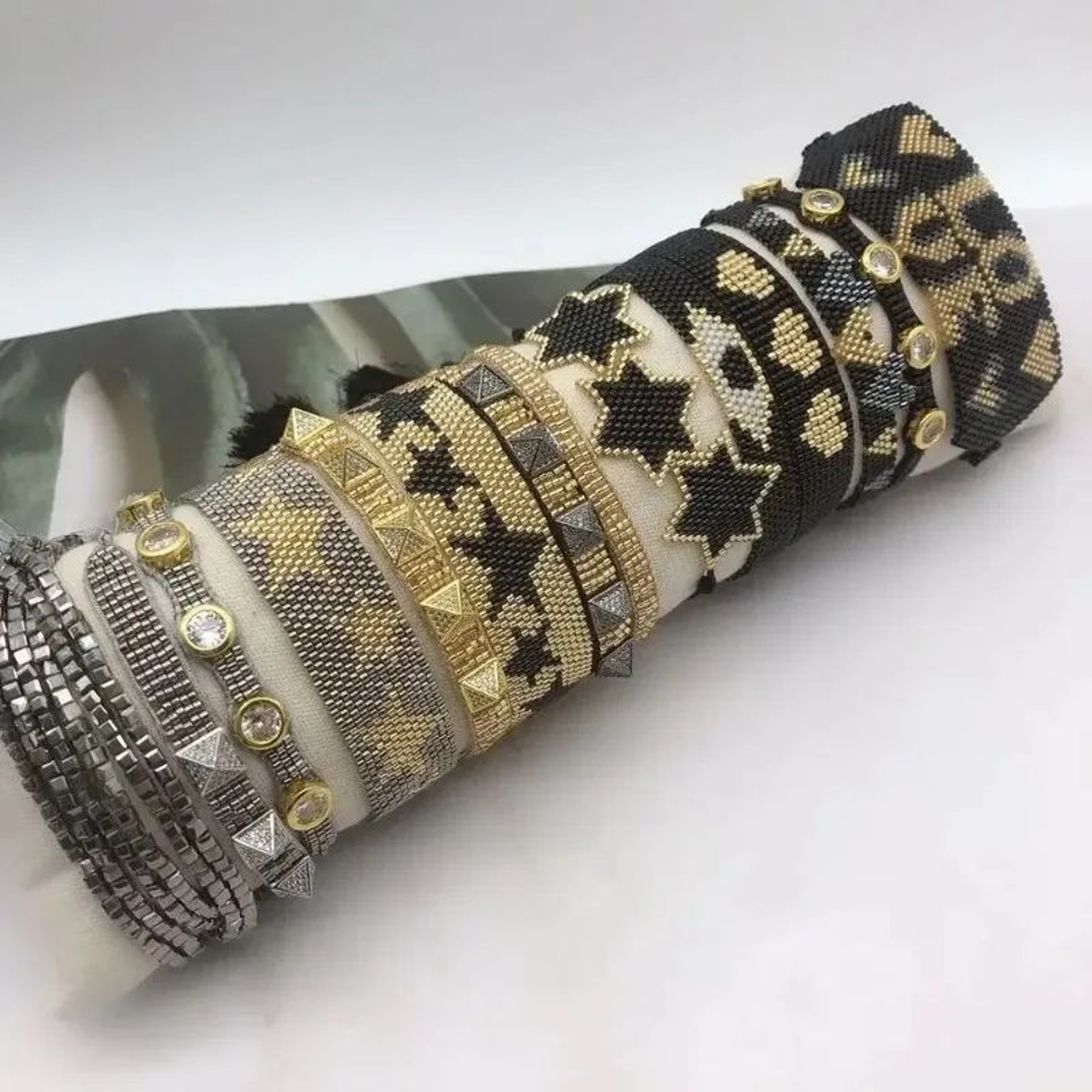 Miyuki Bead Star Bracelet  Handmade Adjustable Boho Beaded Bracelet For Women 0