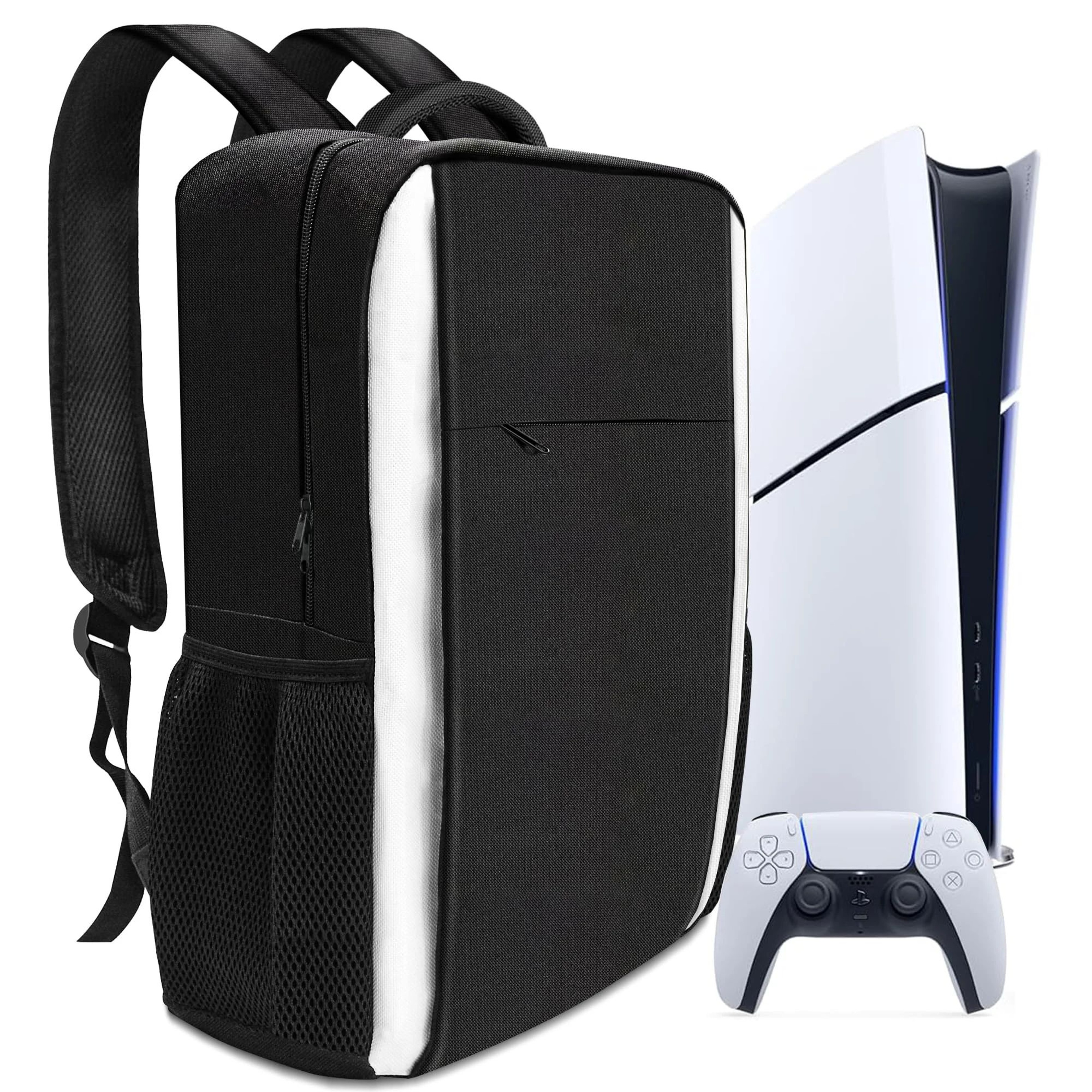 PS5 Console Backpack Carrying Case  Large Capacity Travel Storage Bag For Dual Controllers  Gaming  0