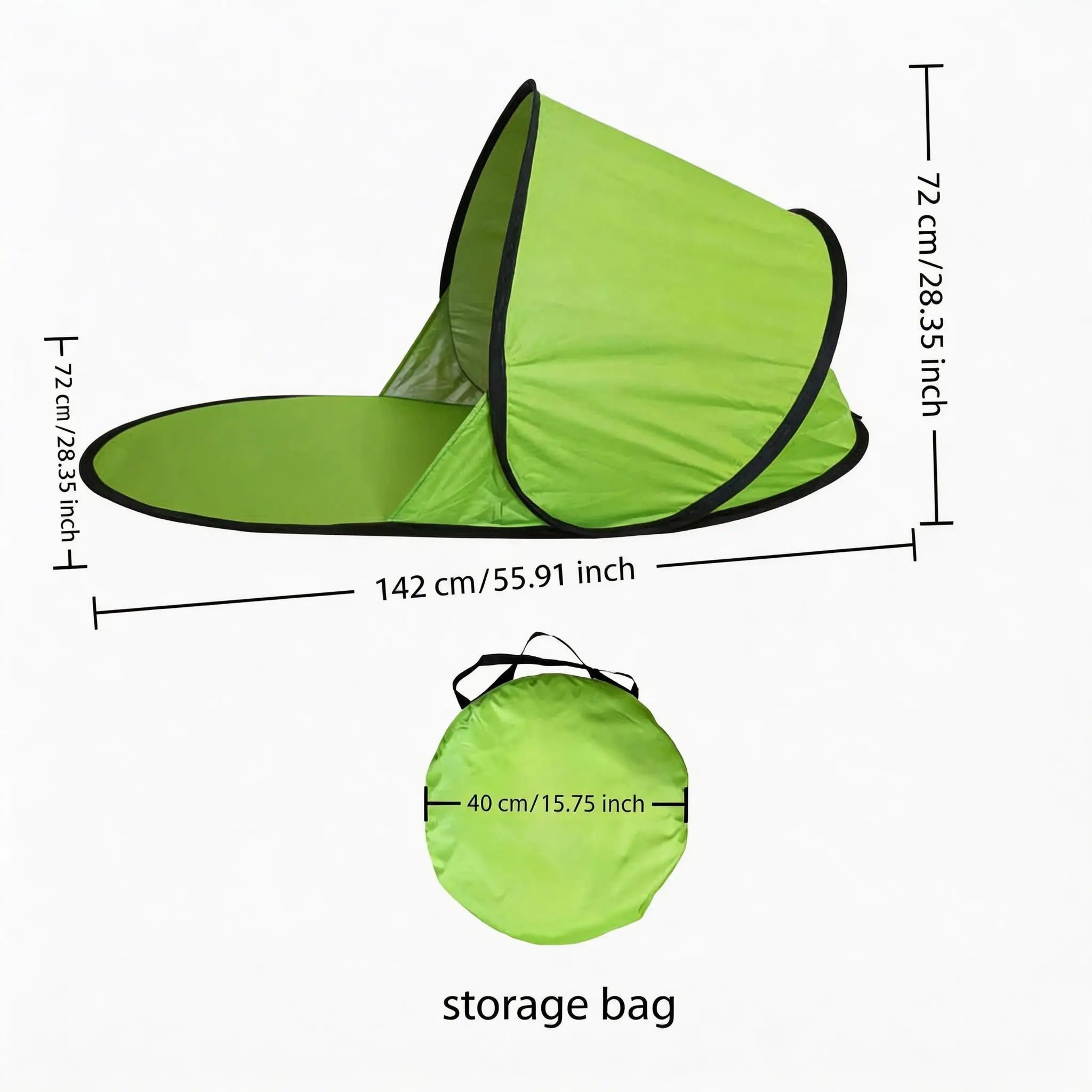 Automatic PopUp Beach Tent  Portable UV Protection Sun Shelter For Camping Fishing Picnics  Outdoor 7