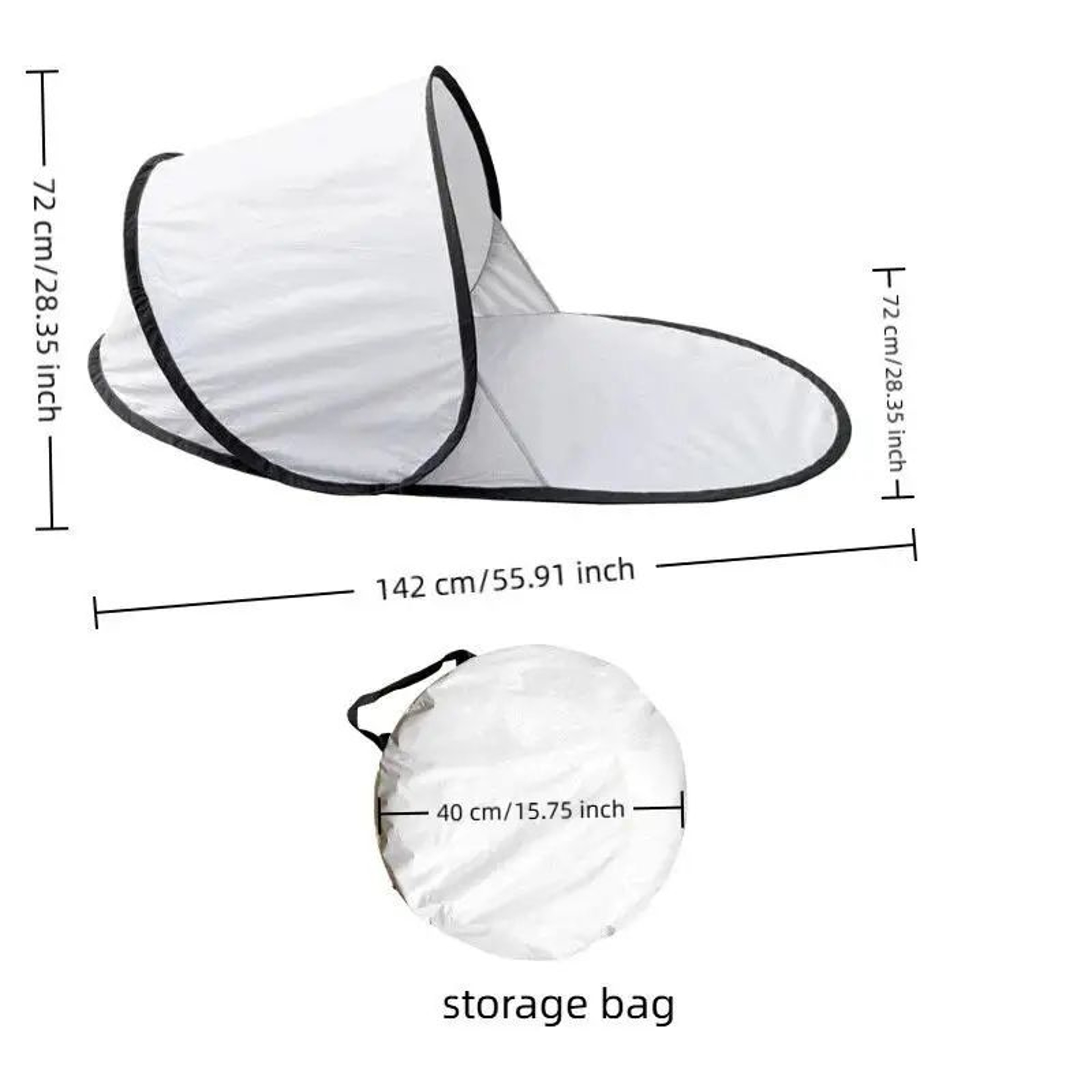 Automatic PopUp Beach Tent  Portable UV Protection Sun Shelter For Camping Fishing Picnics  Outdoor 10