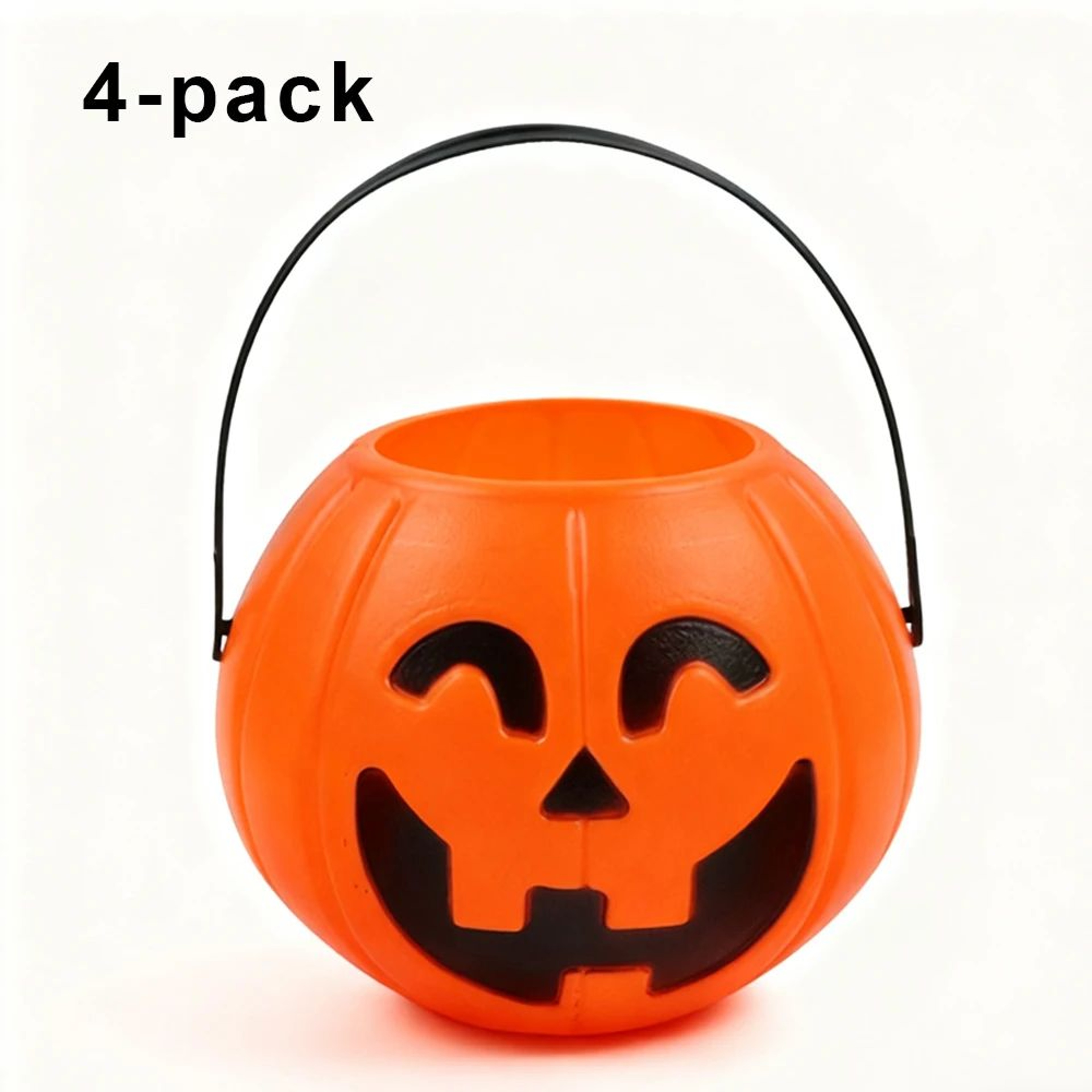 Halloween Witch Cauldron Candy Buckets Set  Plastic TrickorTreat Candy Bowl For Halloween Easter  P 12
