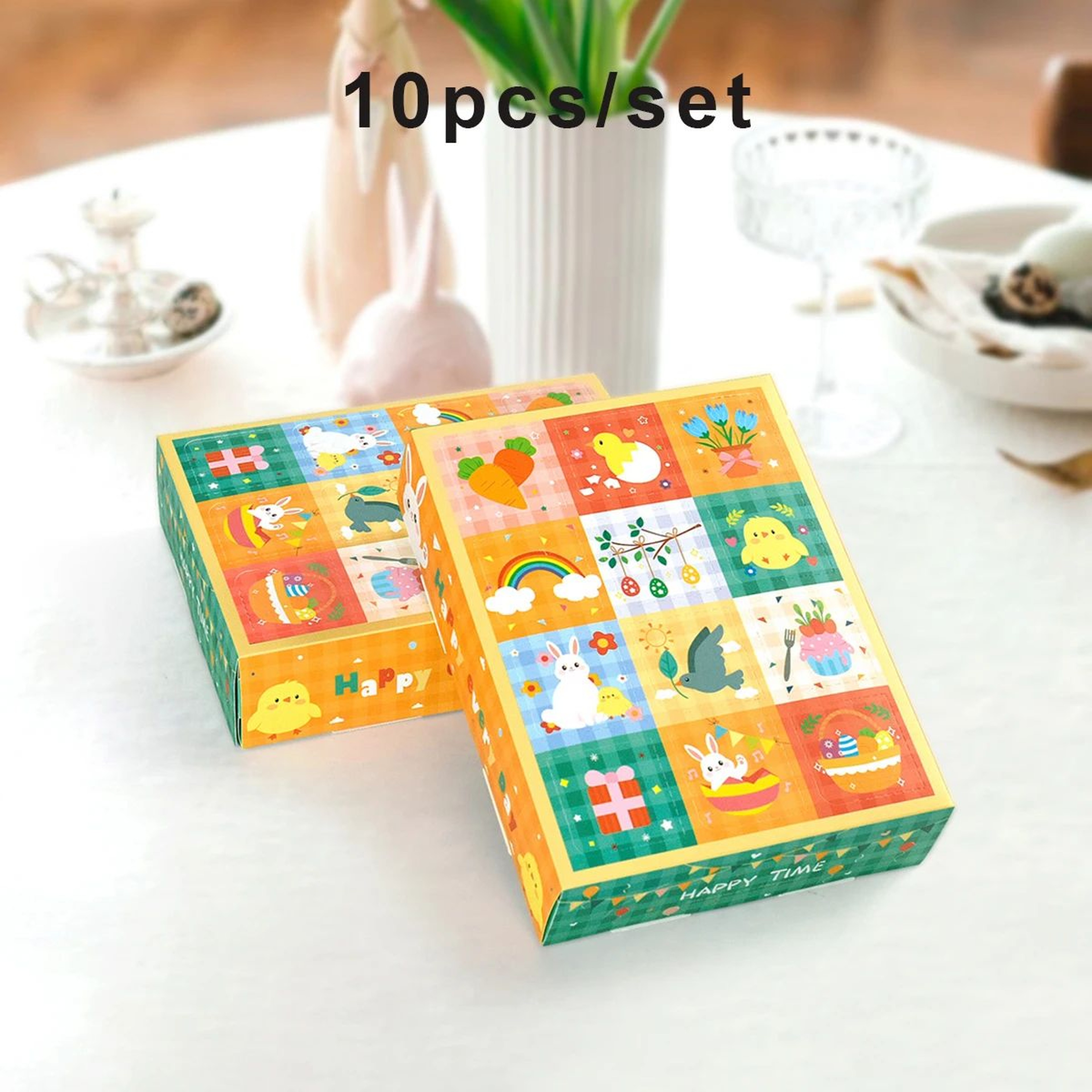 Easter Surprise Egg Blind Box  12Grid Fillable Candy  Toy Gift Boxes For Egg Hunts Party Favors  De 7
