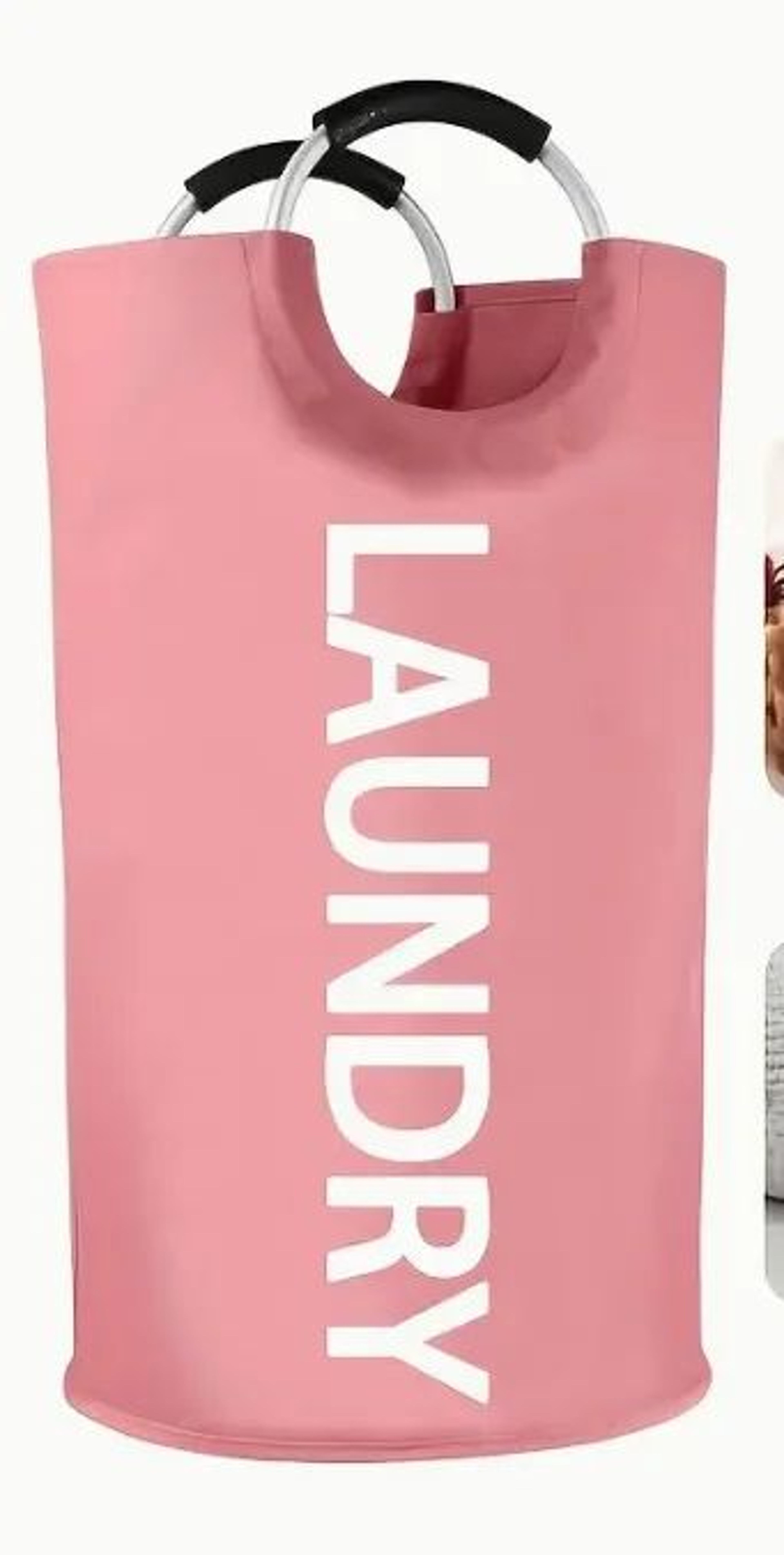 Large Oxford Cloth Laundry Basket  Foldable Dirty Clothes Hamper With Large Capacity Storage 10