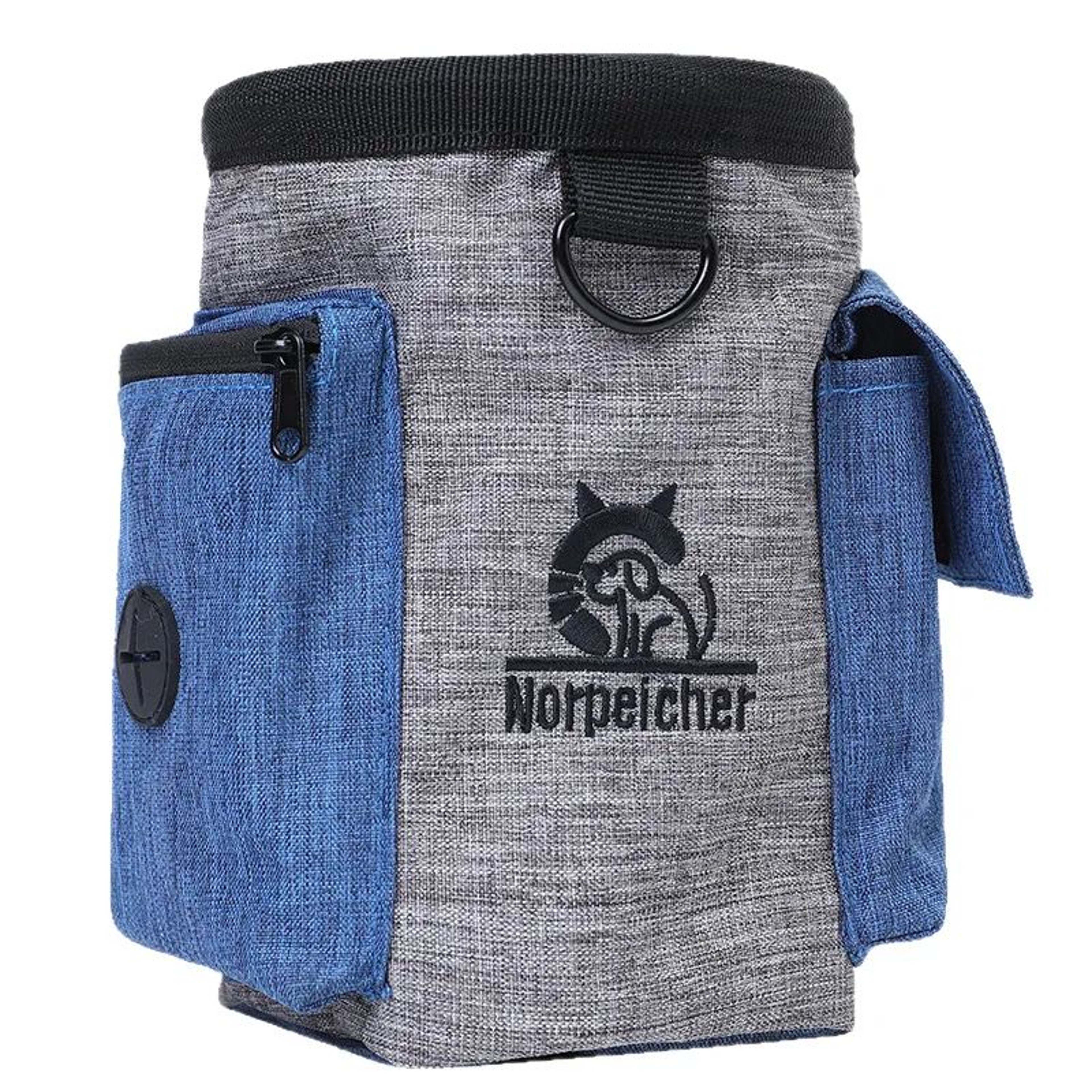 Oxford Dog Training Treat Pouch  Adjustable Pet Training Fanny Pack Snack Bag  Walking Reward Waist 4