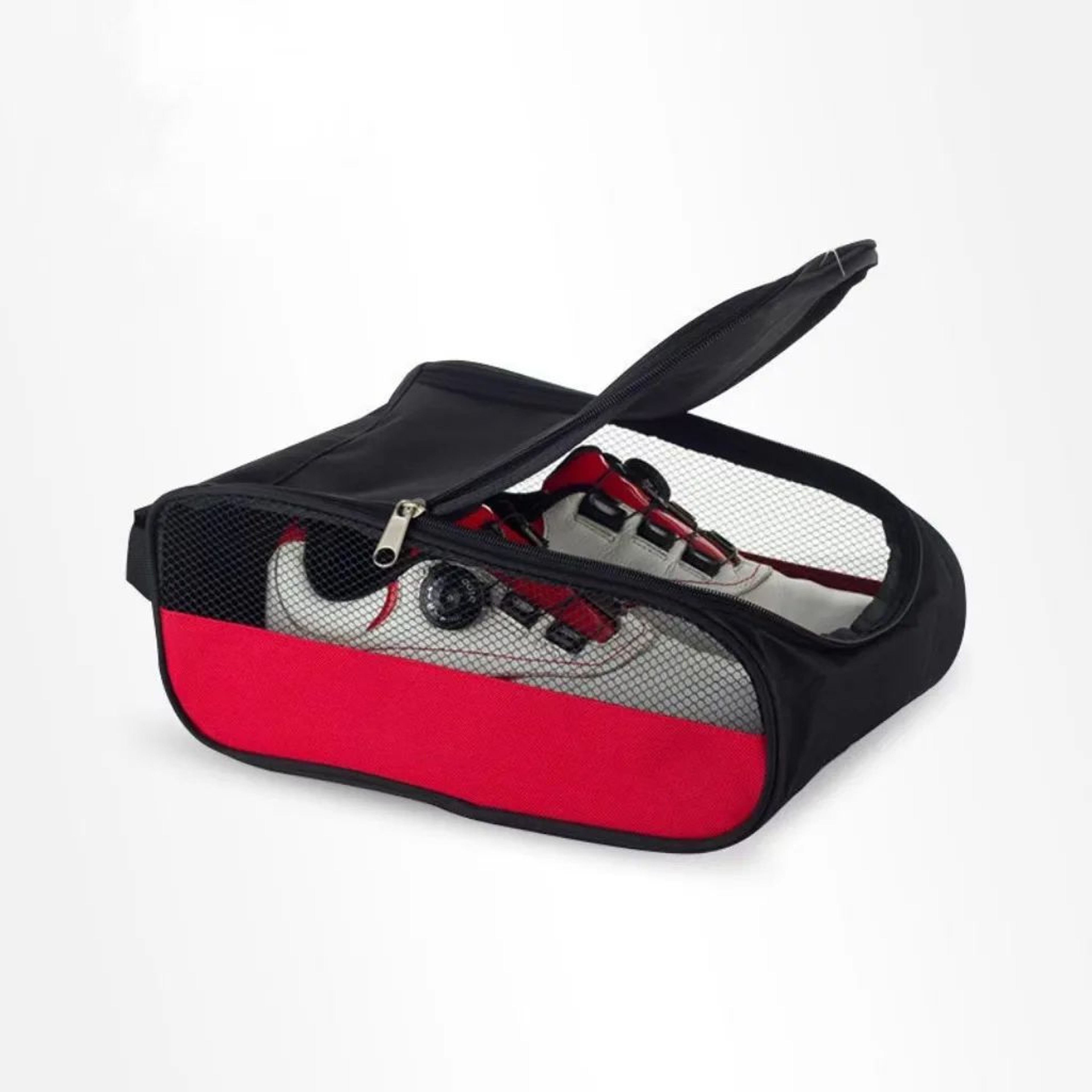 Lightweight Golf Shoe Storage Bag  Portable Terylene Carry Bag With Handle For Golf Shoes  Travel 9