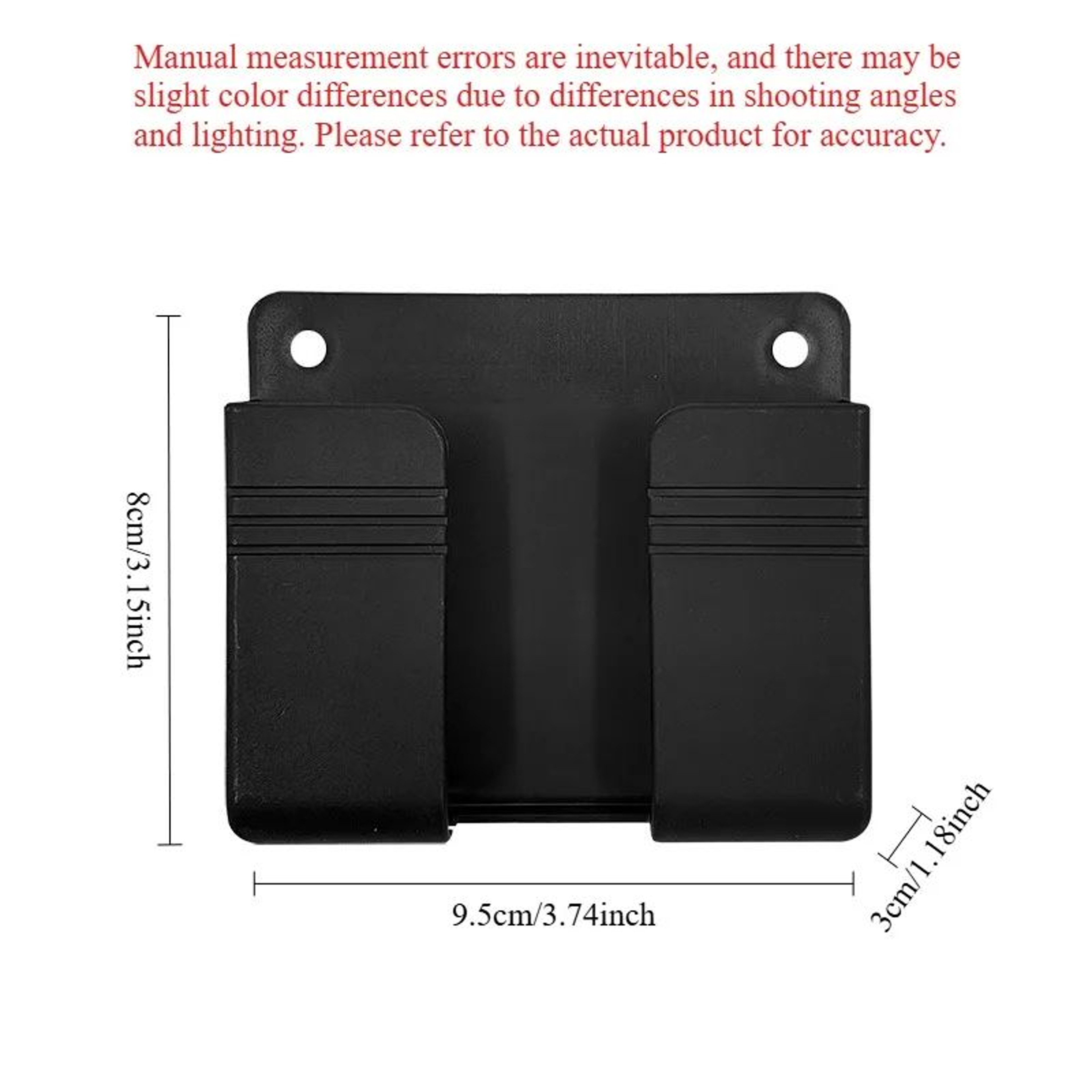 WallMounted Remote Control  Phone Holder  NoDrill SelfAdhesive Storage Organizer For Mobile Chargin