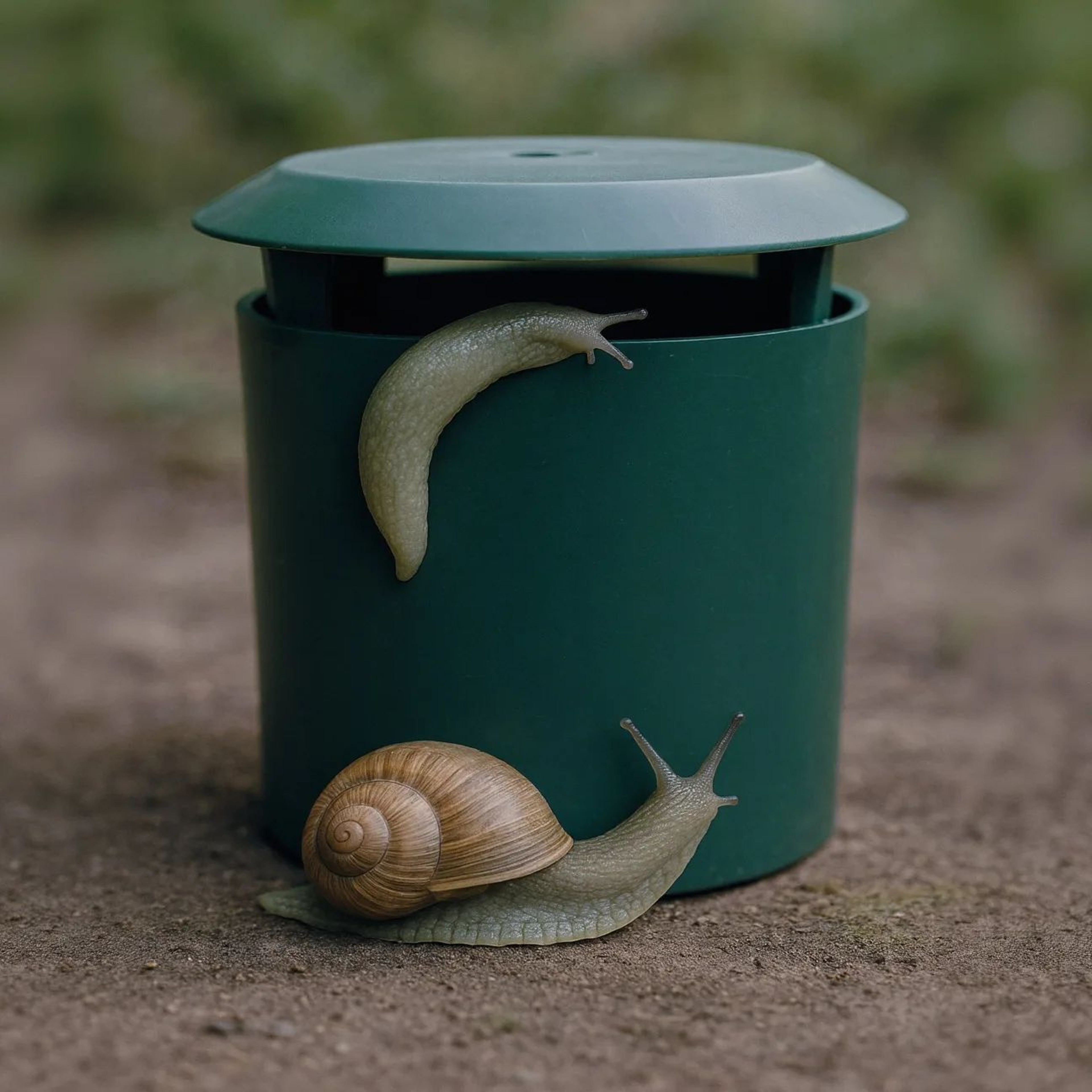 Plastic Snail Trap Box  Reusable Garden Snail Catcher Cage For Vegetable Gardens  Plant Protection 6