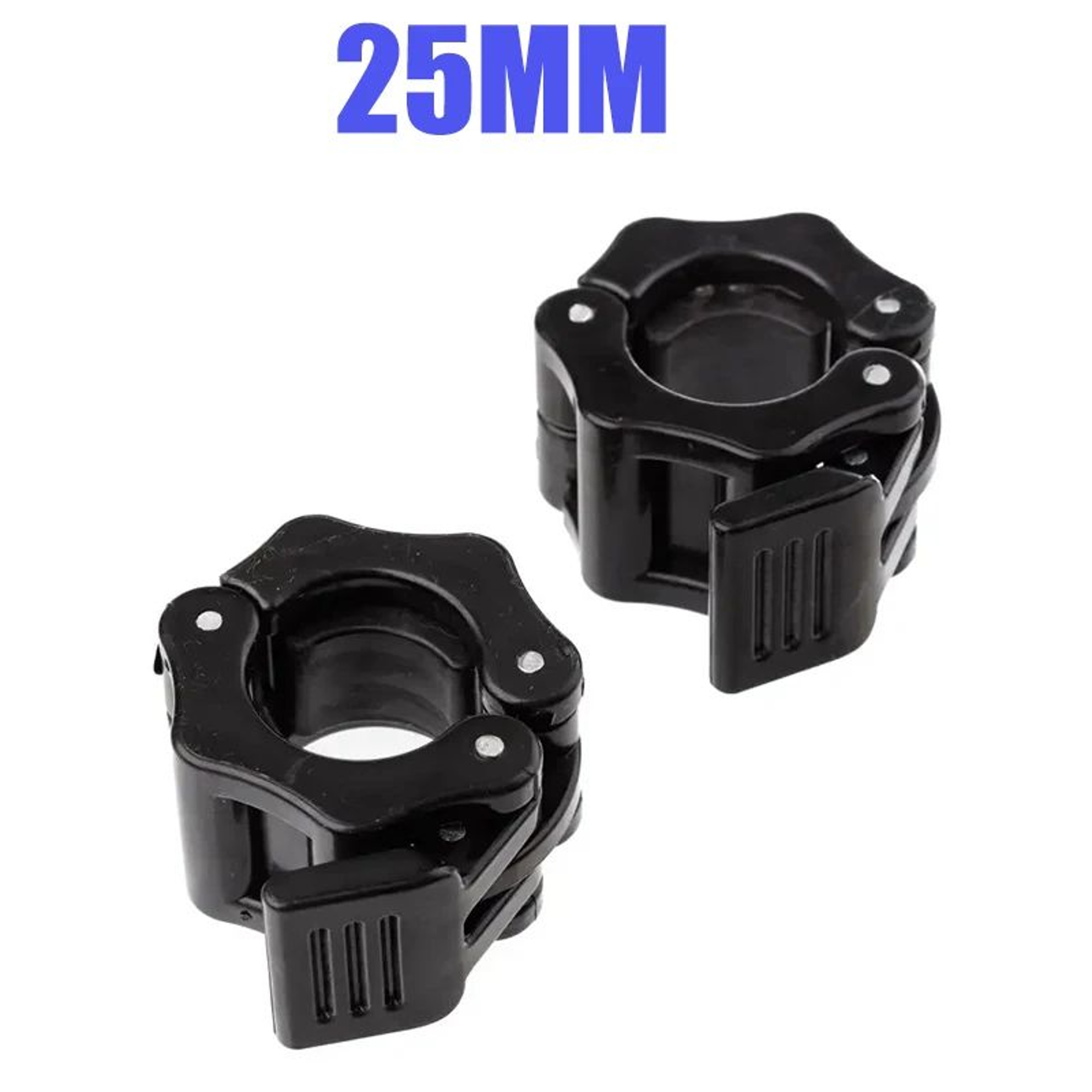 2pcs Quick Release Barbell Clamps  ABS Weight Bar Lock Collars For 25 Mm 28 Mm  30 Mm Barbells 8