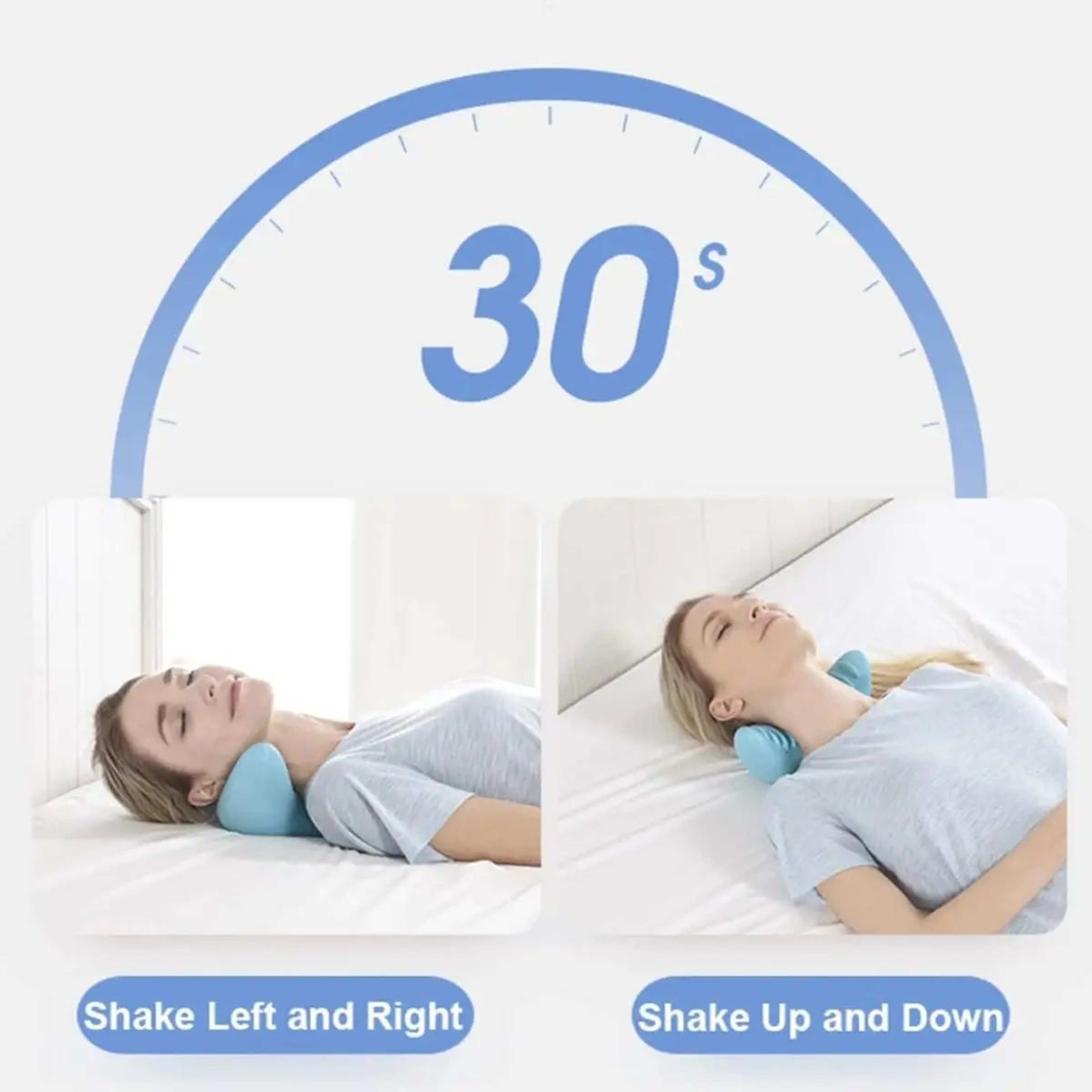 Ergonomic Cervical Neck Traction Pillow  Neck  Shoulder Relaxer Acupressure Neck Stretcher Massage  3