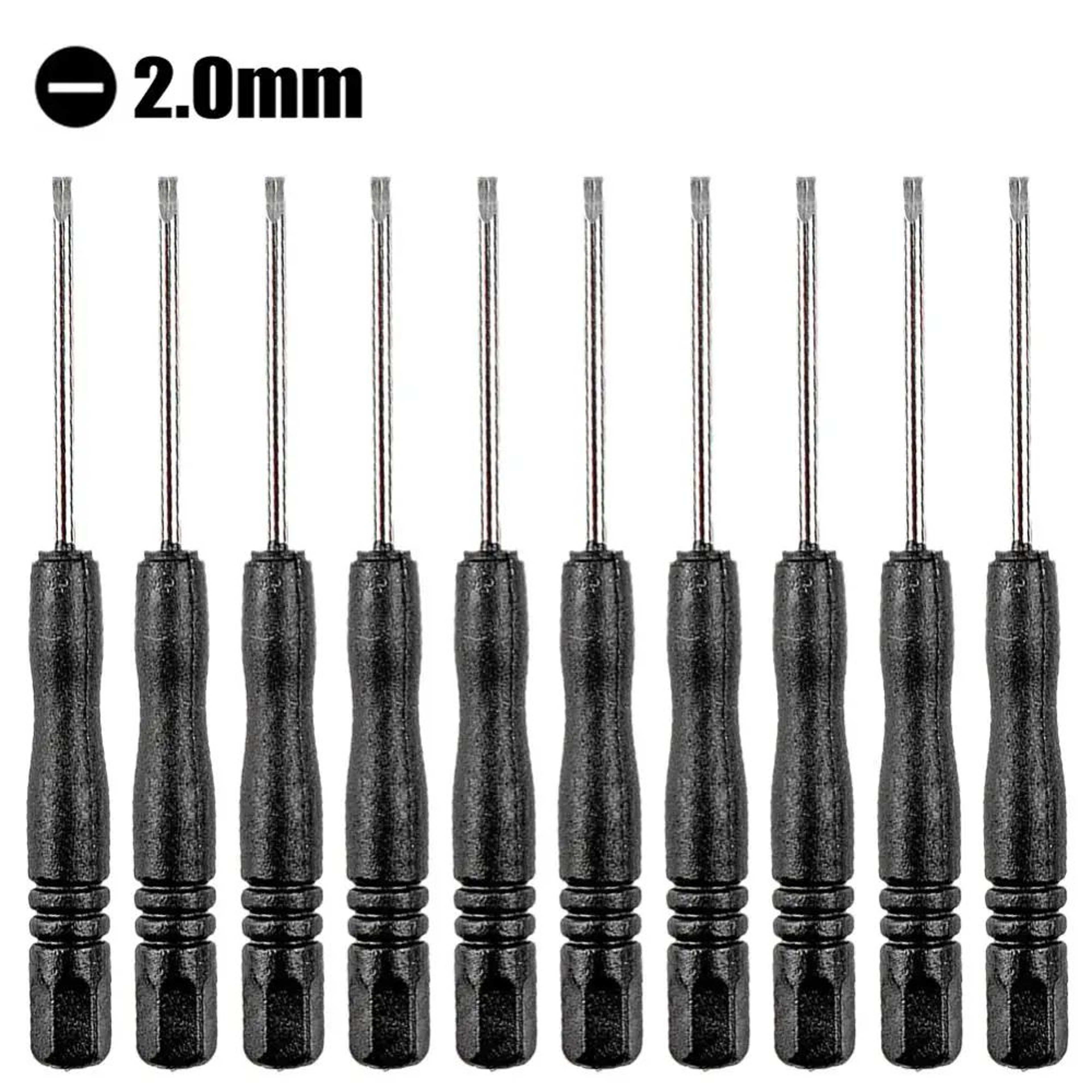 10pcs Mini Precision Screwdriver Set  2 Mm  3 Mm Slotted Phillips Repair Tools For Phones Electroni 8