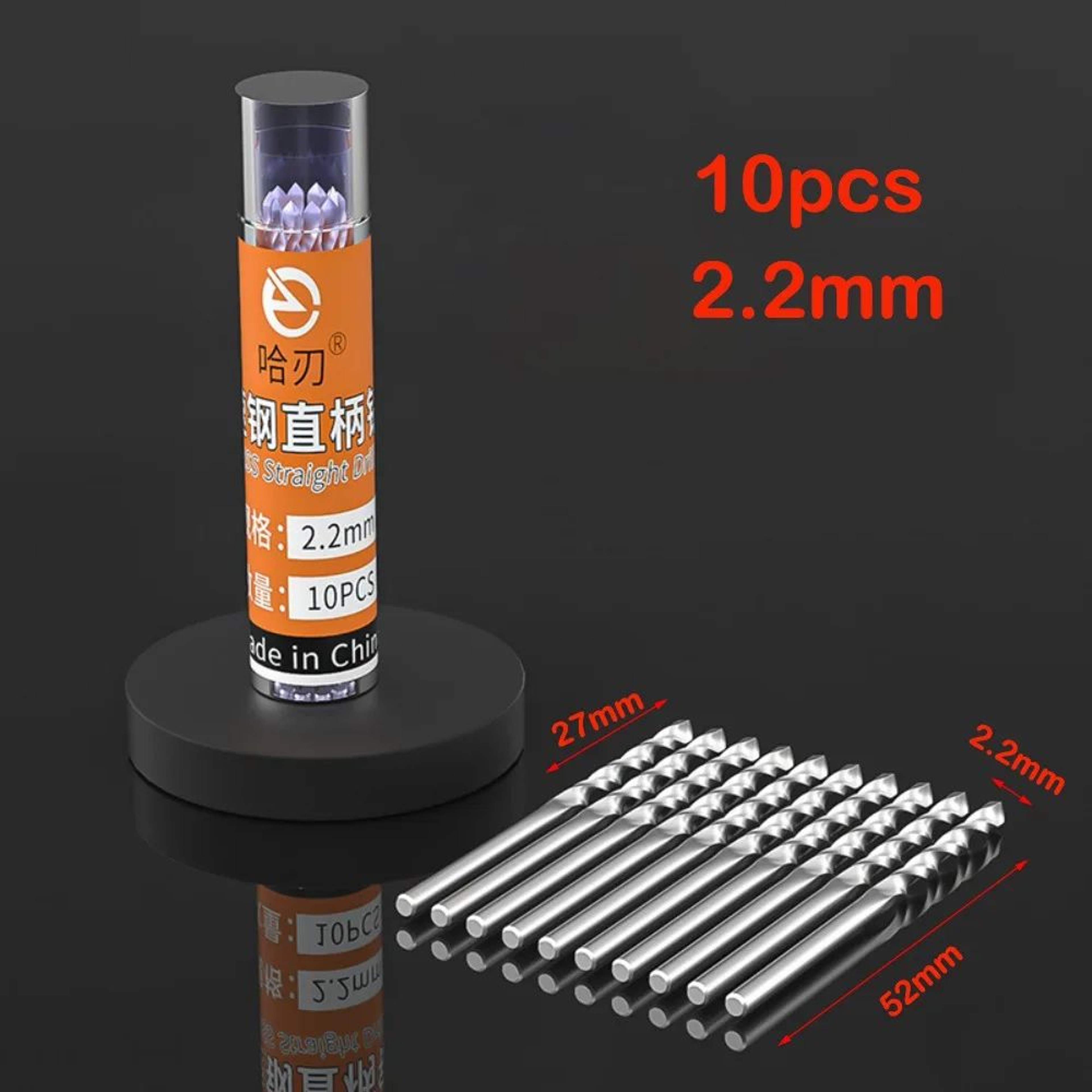 10pcs Mini HSS Twist Drill Bit Set  High Speed Steel Straight Shank Drill Bits For Woodworking  Pre 23