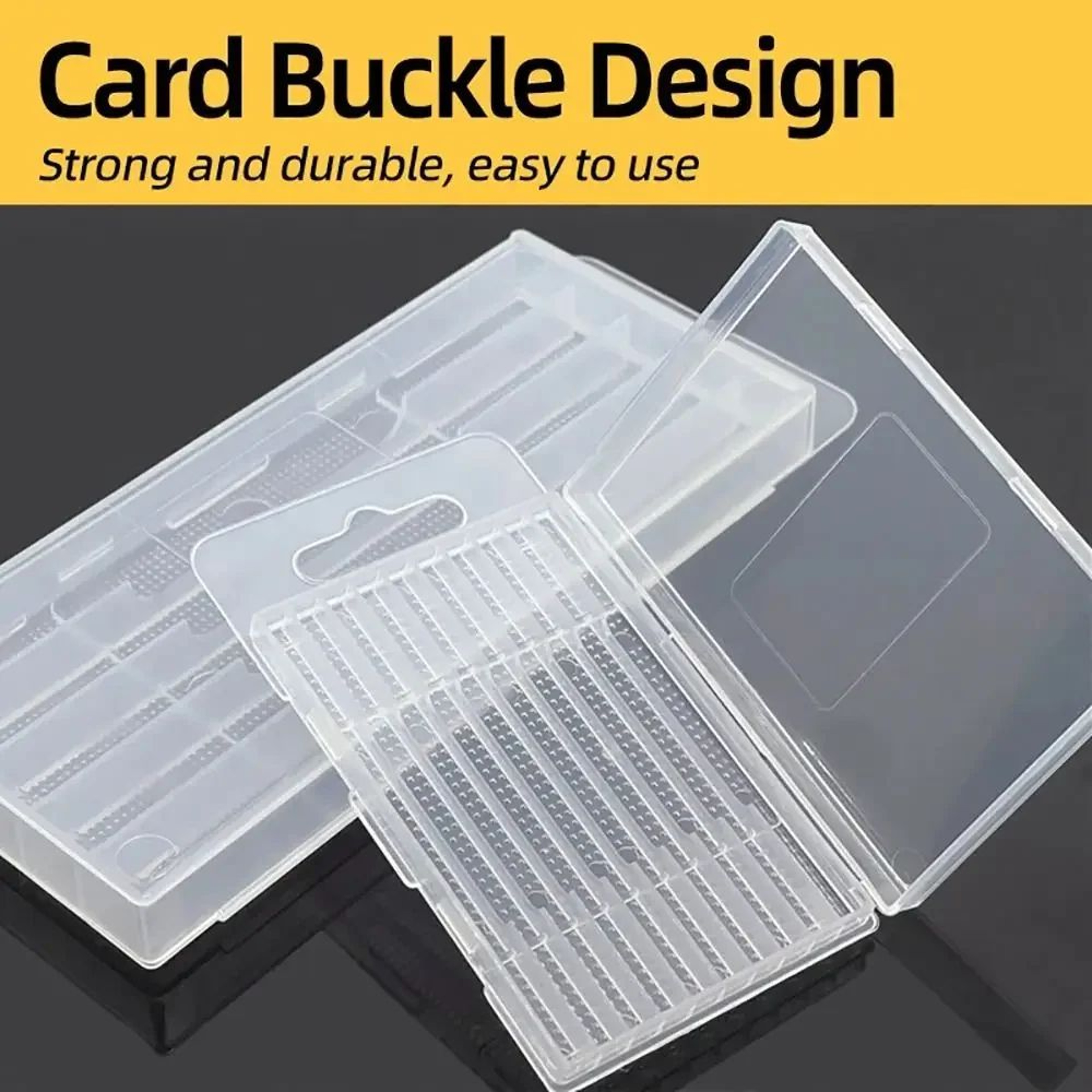 Clear Plastic Drill Bit Storage Box  510 Slot MultiSize Organizer Case For Drill Bits  Small Hardwa 0