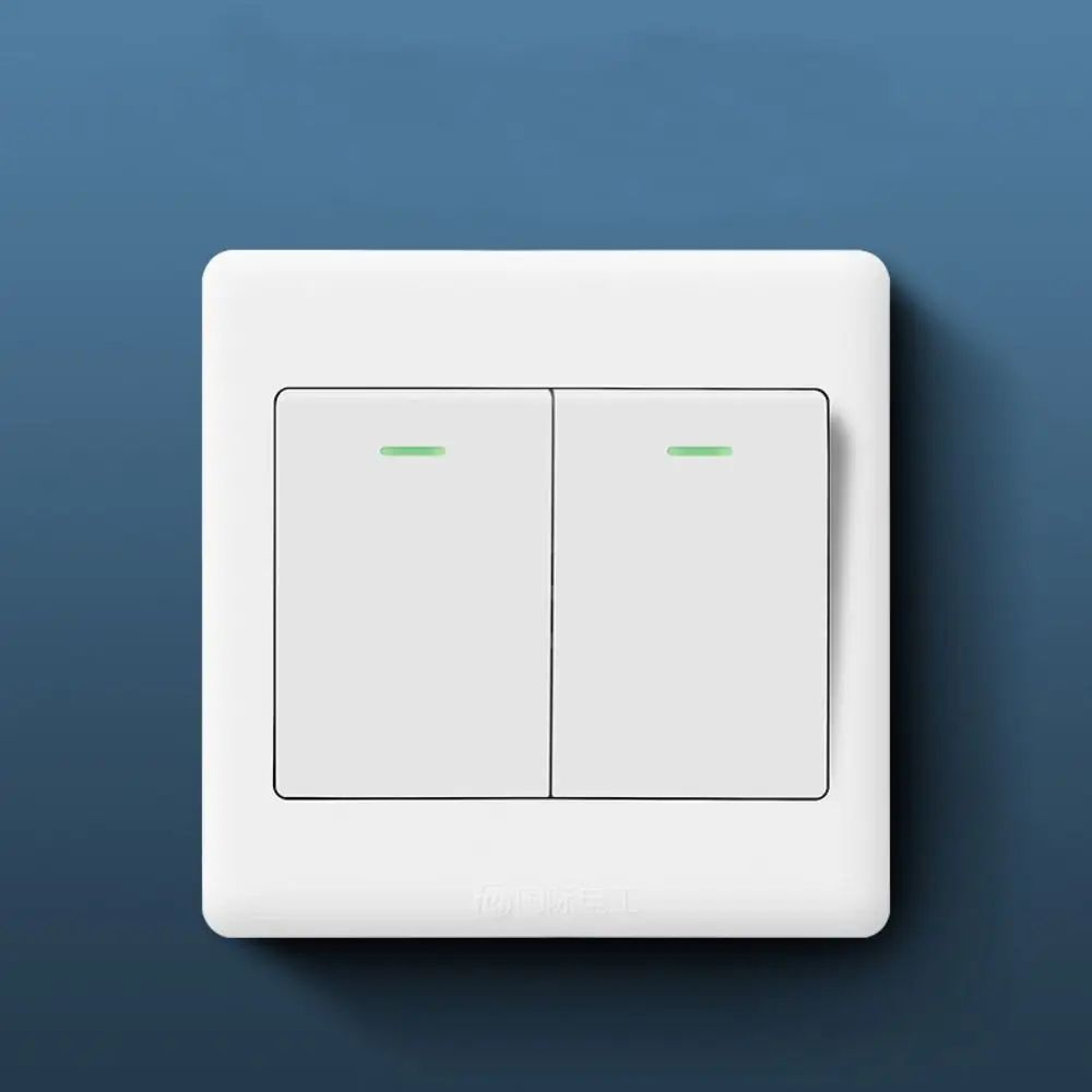 1234 Gang Wall Light Switch With Fluorescent Indicator  10A 250V FlameRetardant Push Button Switch 7