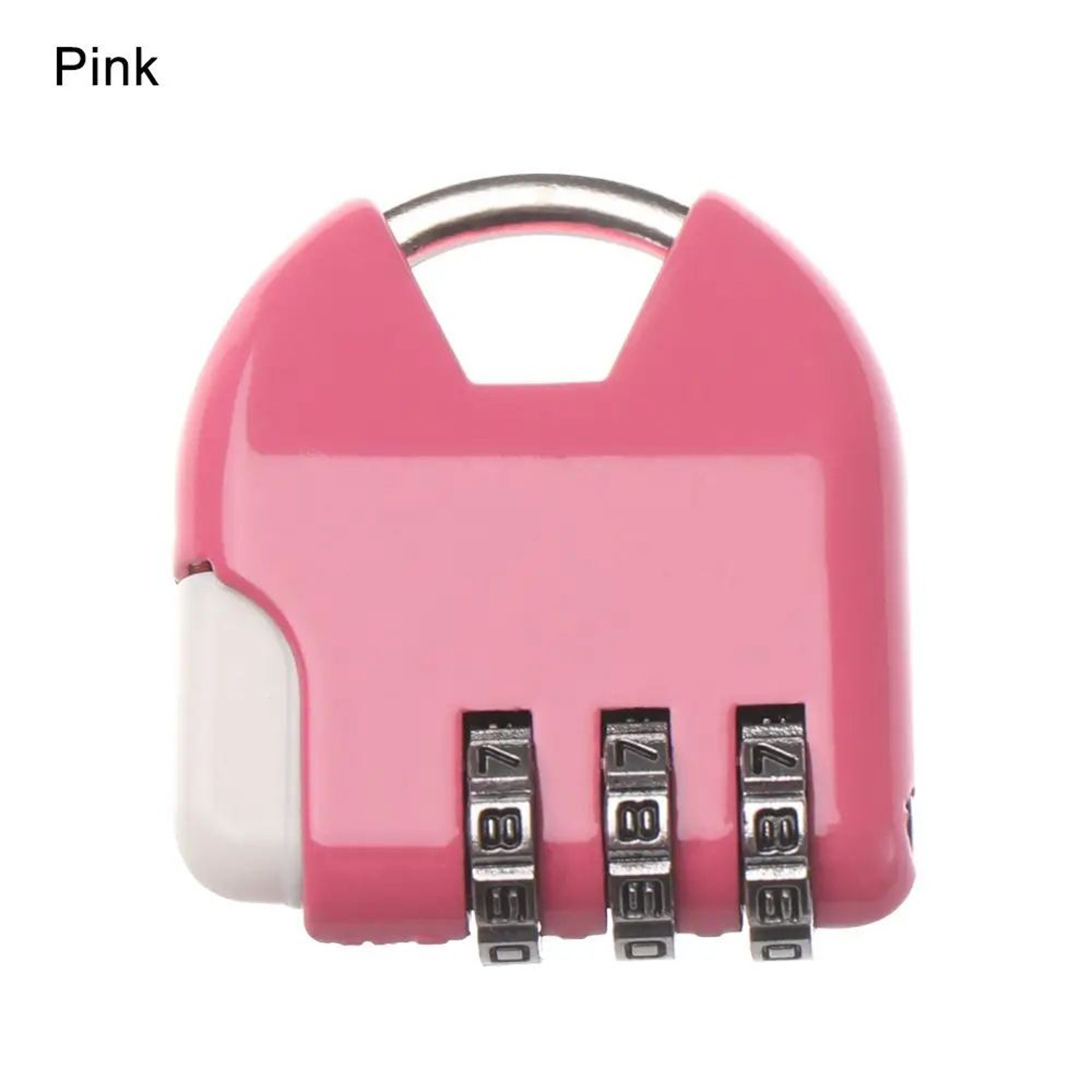 3Digit Combination Padlock  Resettable Zinc Alloy Mini Security Lock For Luggage Suitcase Gym Locke 9