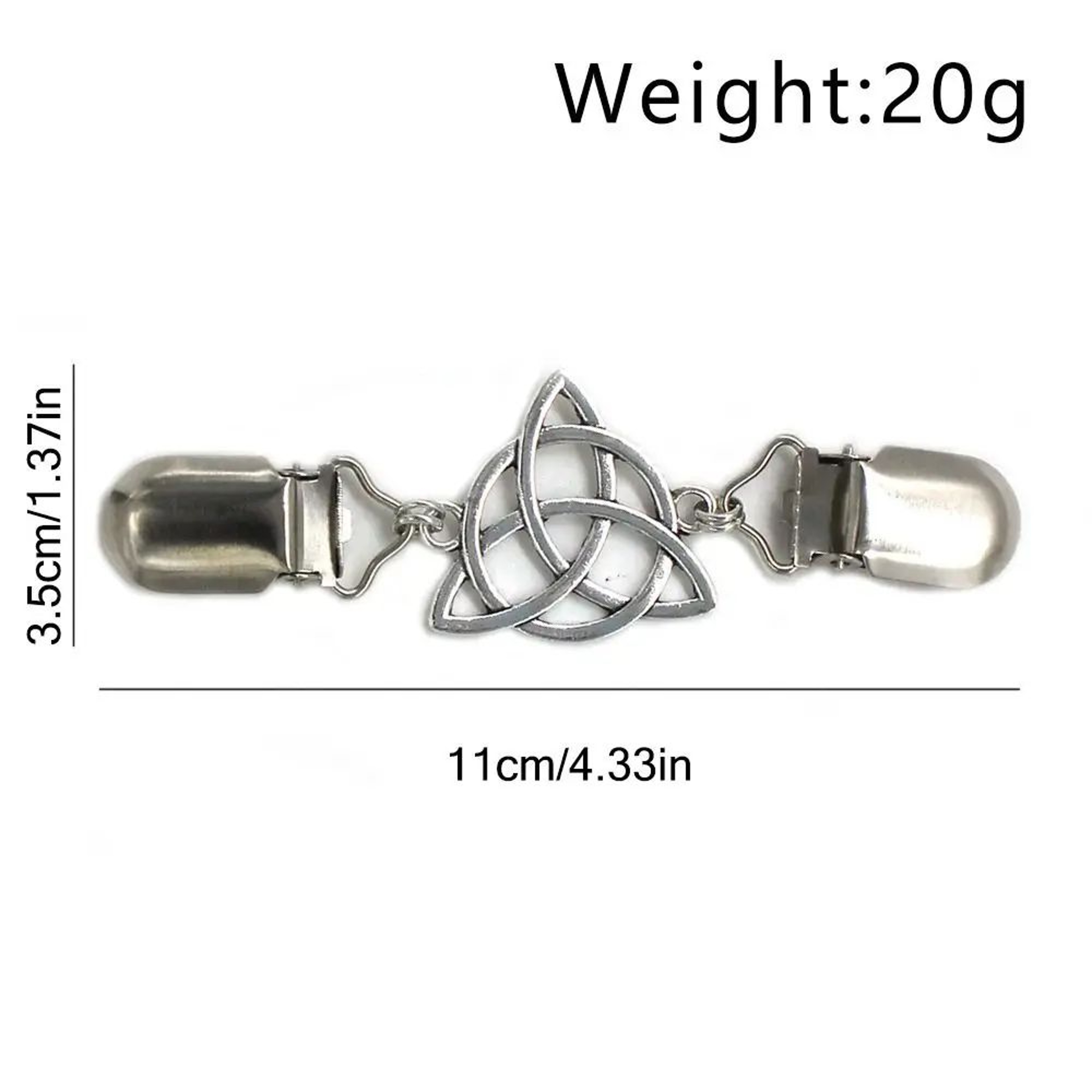 Vintage Cardigan Clip Brooch  Zinc Alloy Sweater Shawl Clasp Pin For Blouses Dresses  Scarves 5