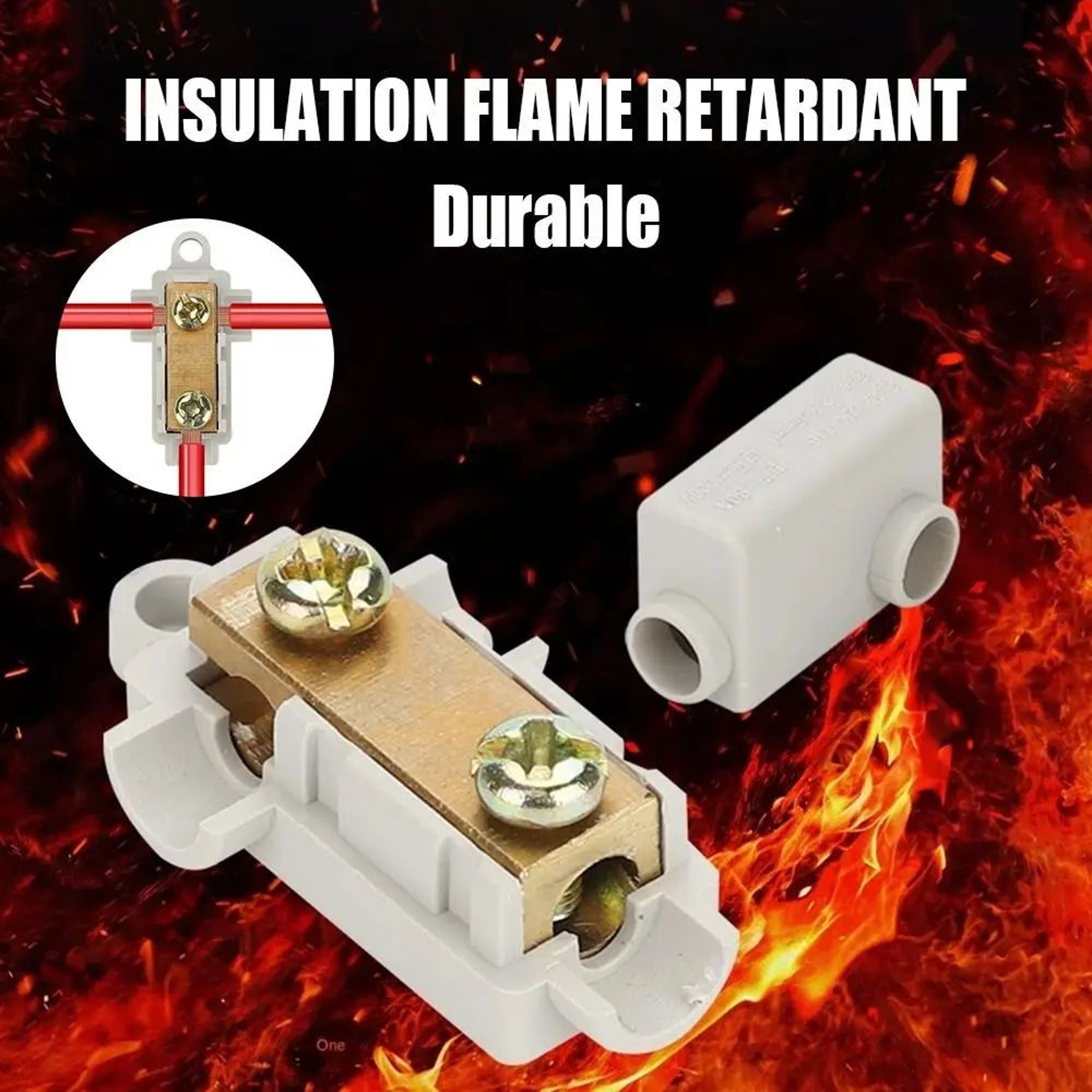 40A TType Branch Wiring Terminal Block  Quick Wire Connector Splitter Junction Box For Electrical C 0