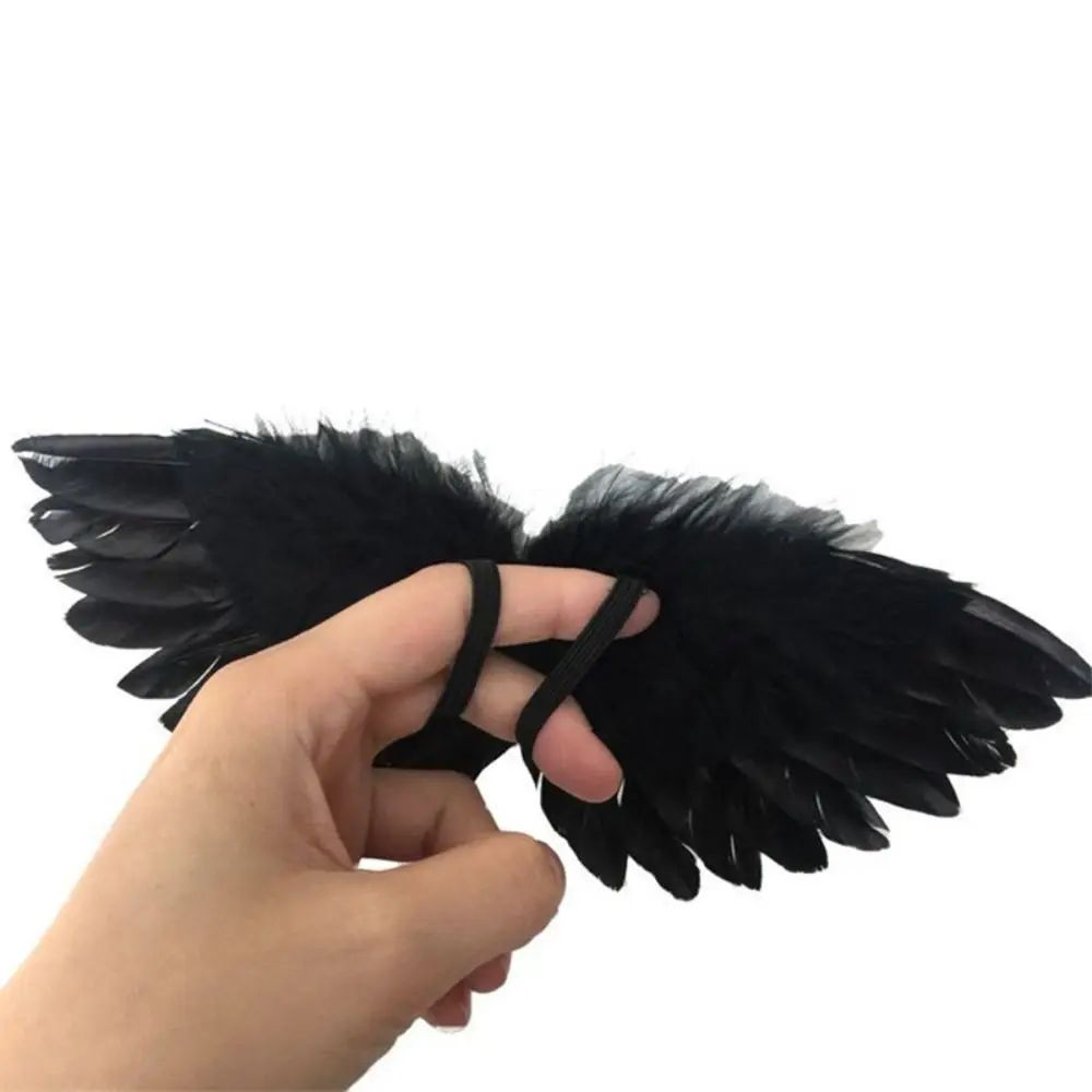 Mini Angel Feather Wings  Lightweight Costume Wings For Christmas Halloween Cosplay  Party DressUp 1