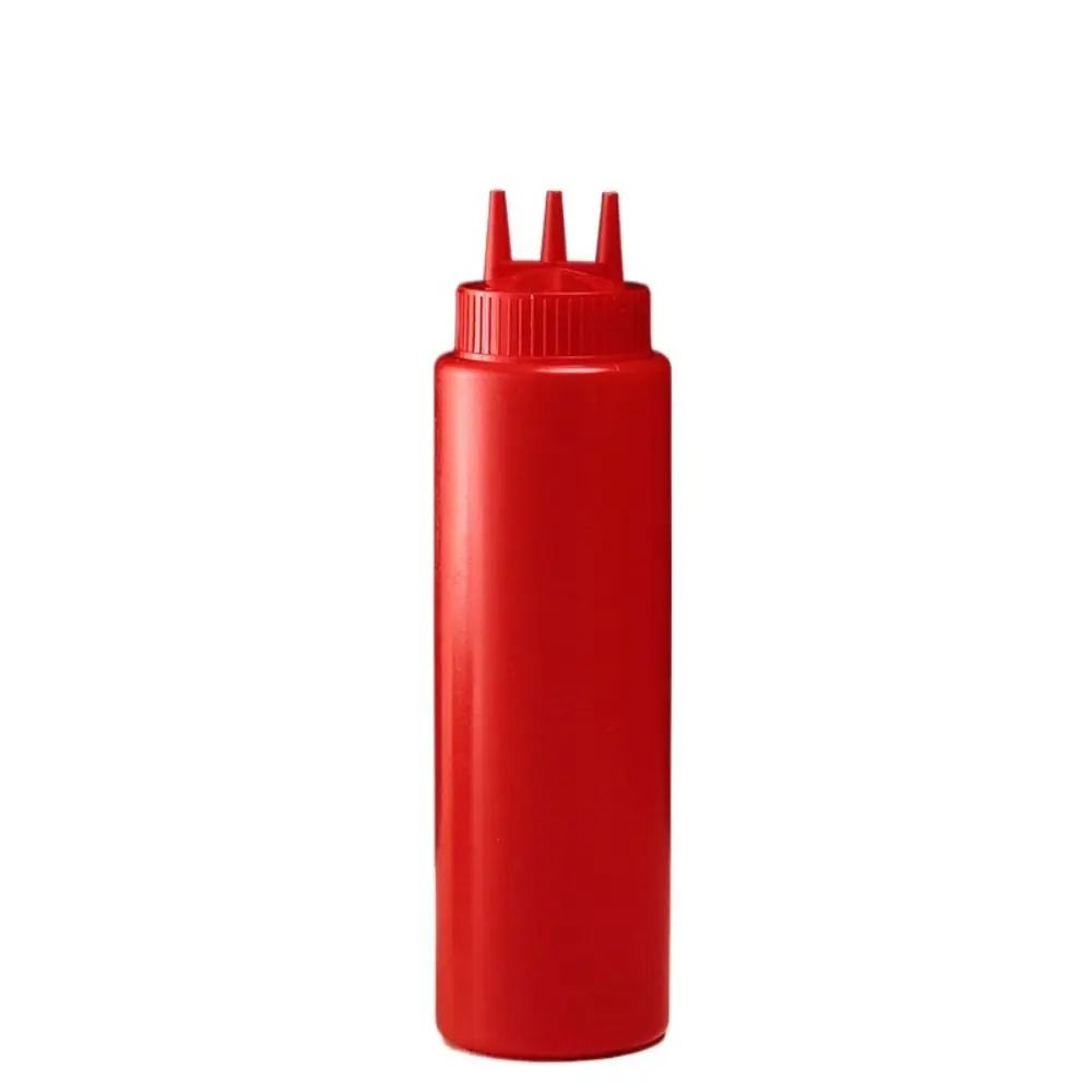 Plastic Squeeze Sauce Bottle  Leakproof PE Condiment Dispenser With 3 Nozzles For Ketchup Oil  Dres 8