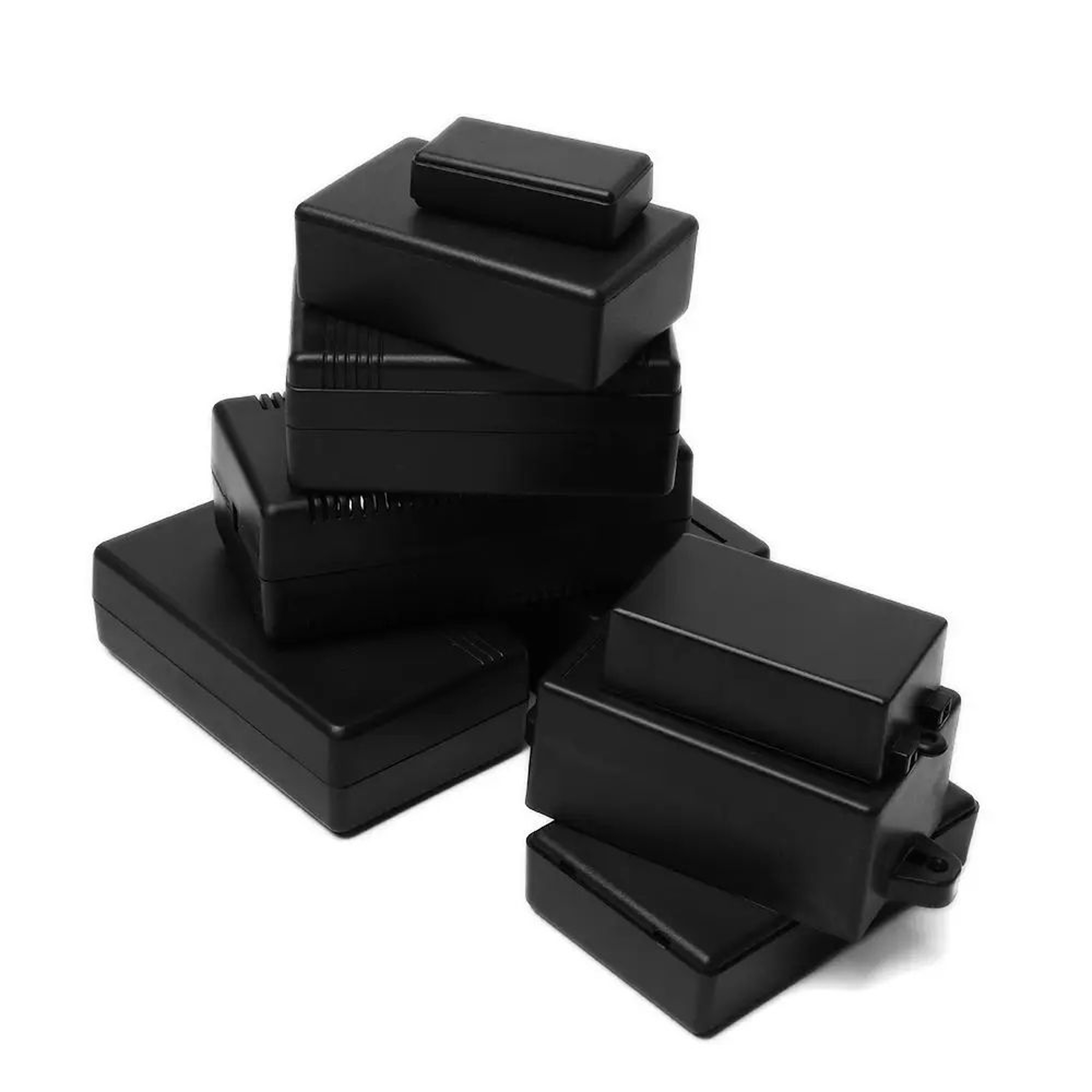 Waterproof Plastic Electronic Project Box  Black DIY Enclosure Case For Circuit Boards Power Suppli 1