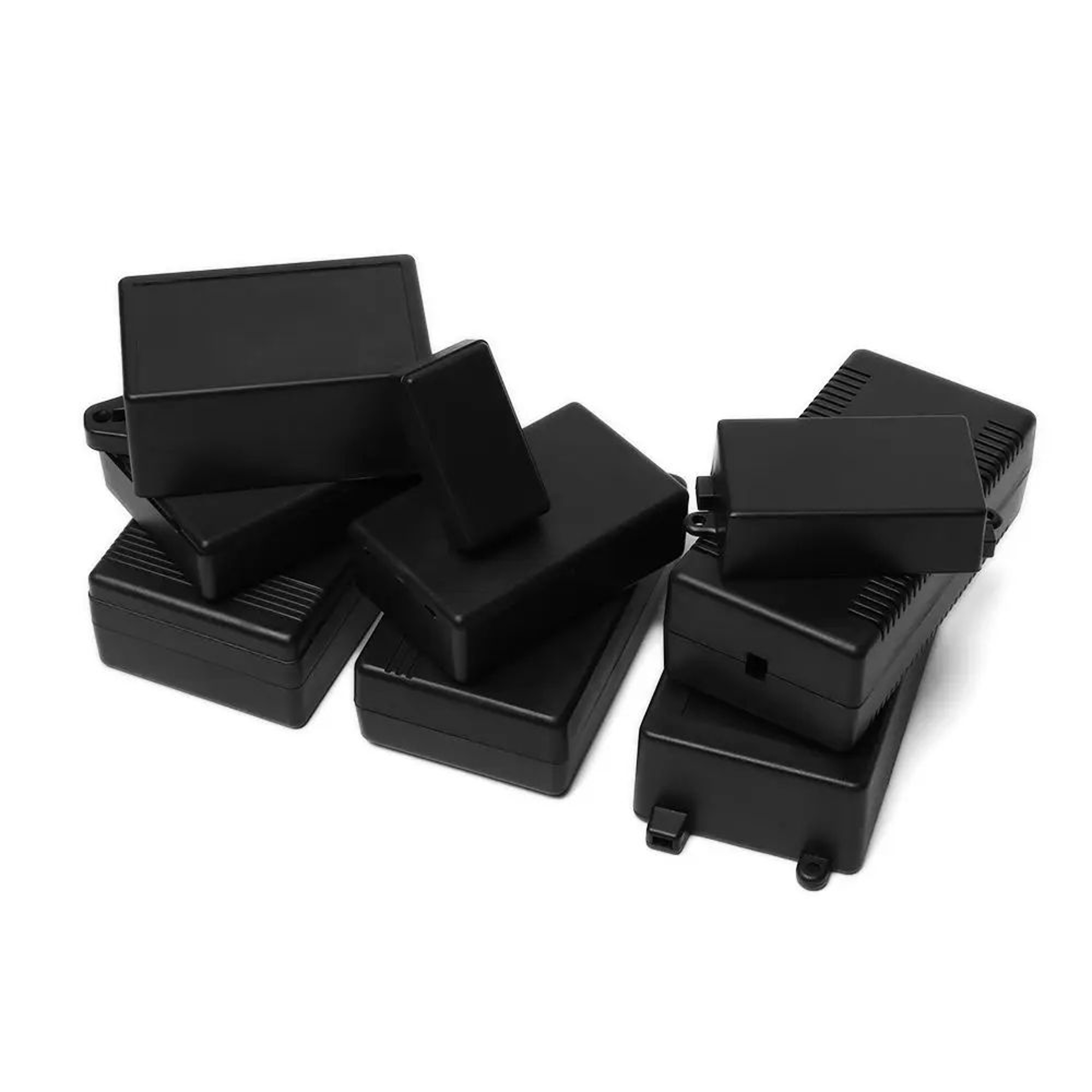 Waterproof Plastic Electronic Project Box  Black DIY Enclosure Case For Circuit Boards Power Suppli 2