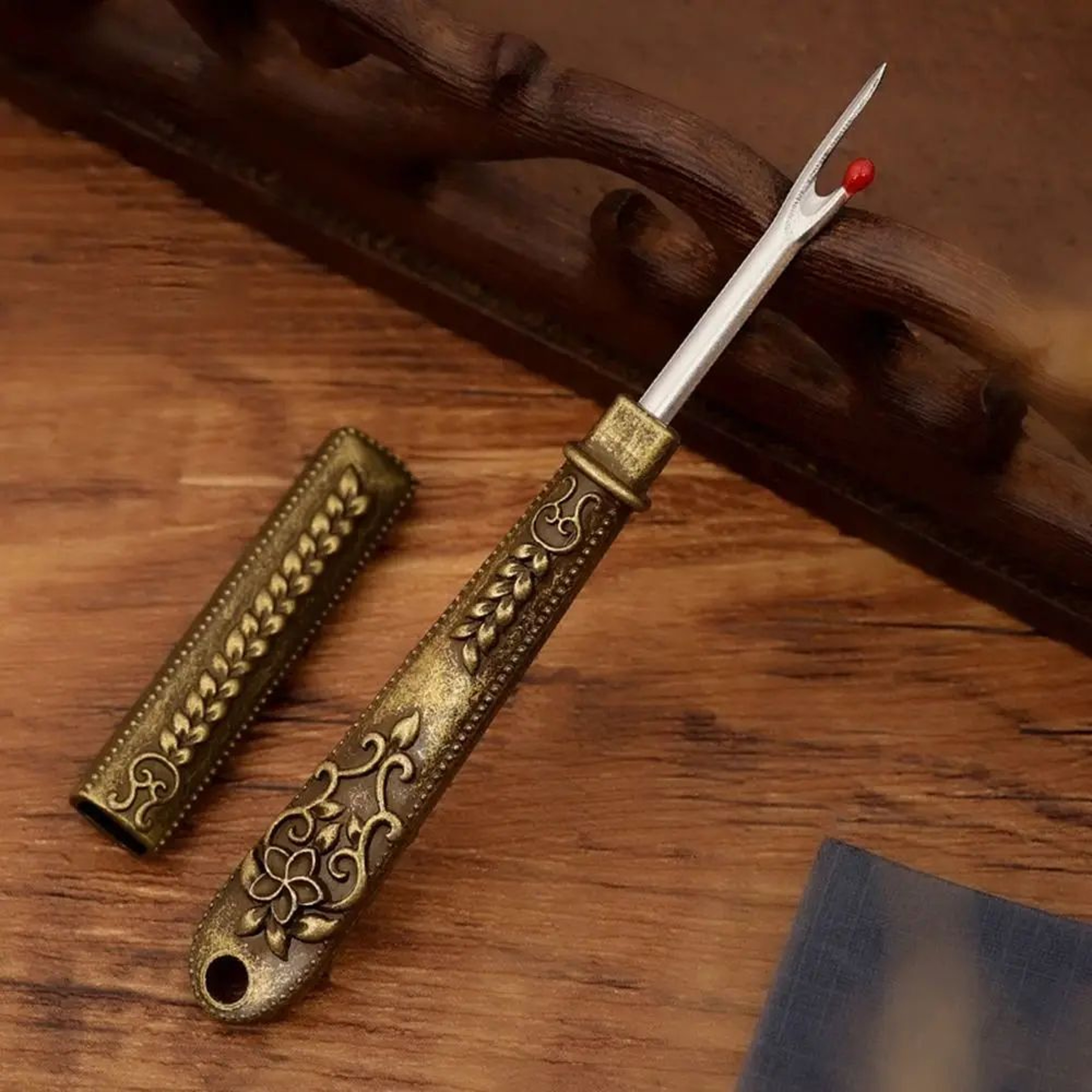Vintage Sewing Seam Ripper  Metal Stitch Remover Thread Picker For Embroidery Cross Stitch  DIY Nee 0