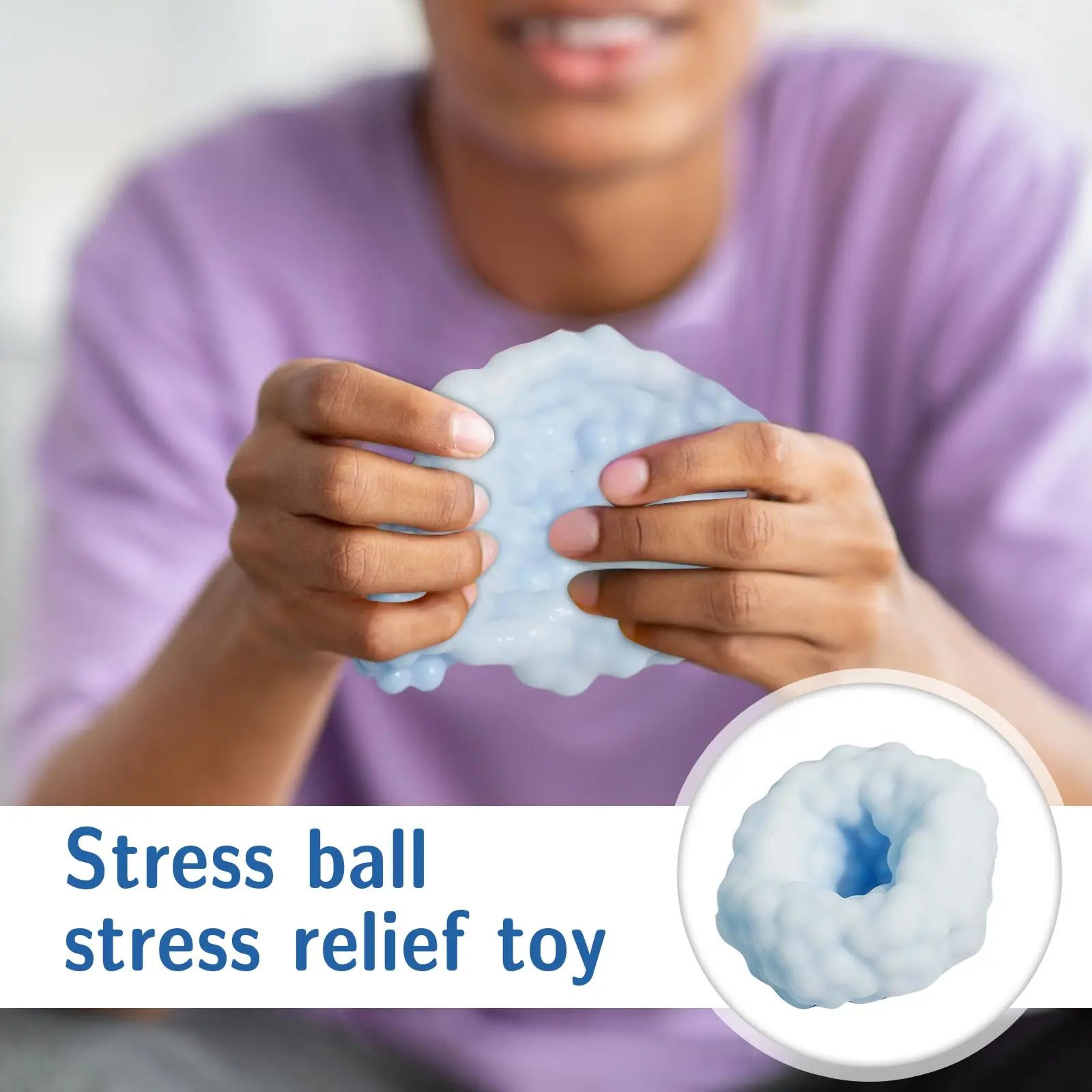 Soft SlowRising Squishy Stress Relief Ball  Sensory Fidget  Antistress Decompression Toy For Kids A 5