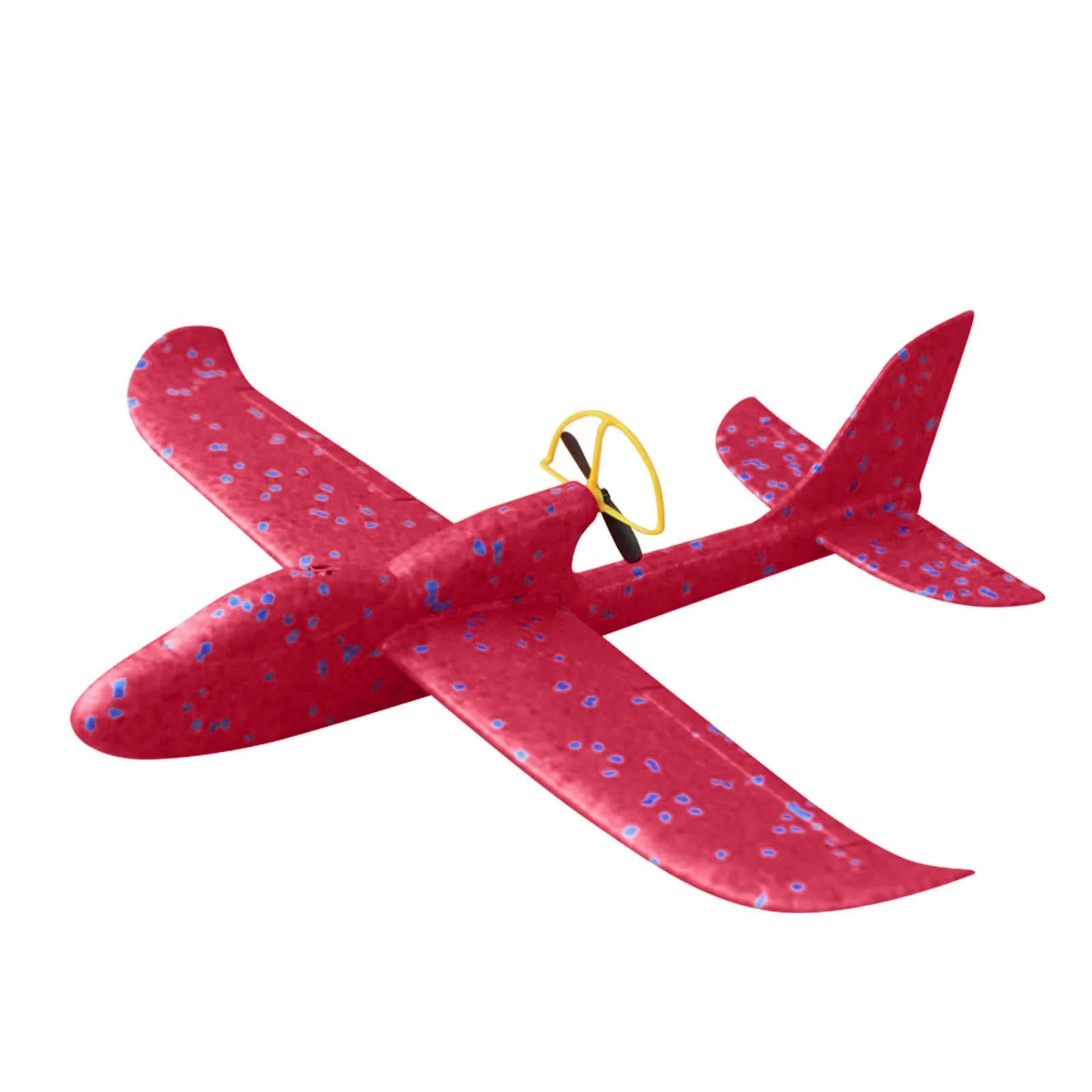 Electric Foam Airplane Toy With LED Lights  Rechargeable HandThrow Glider With Automatic Flight Mod 2