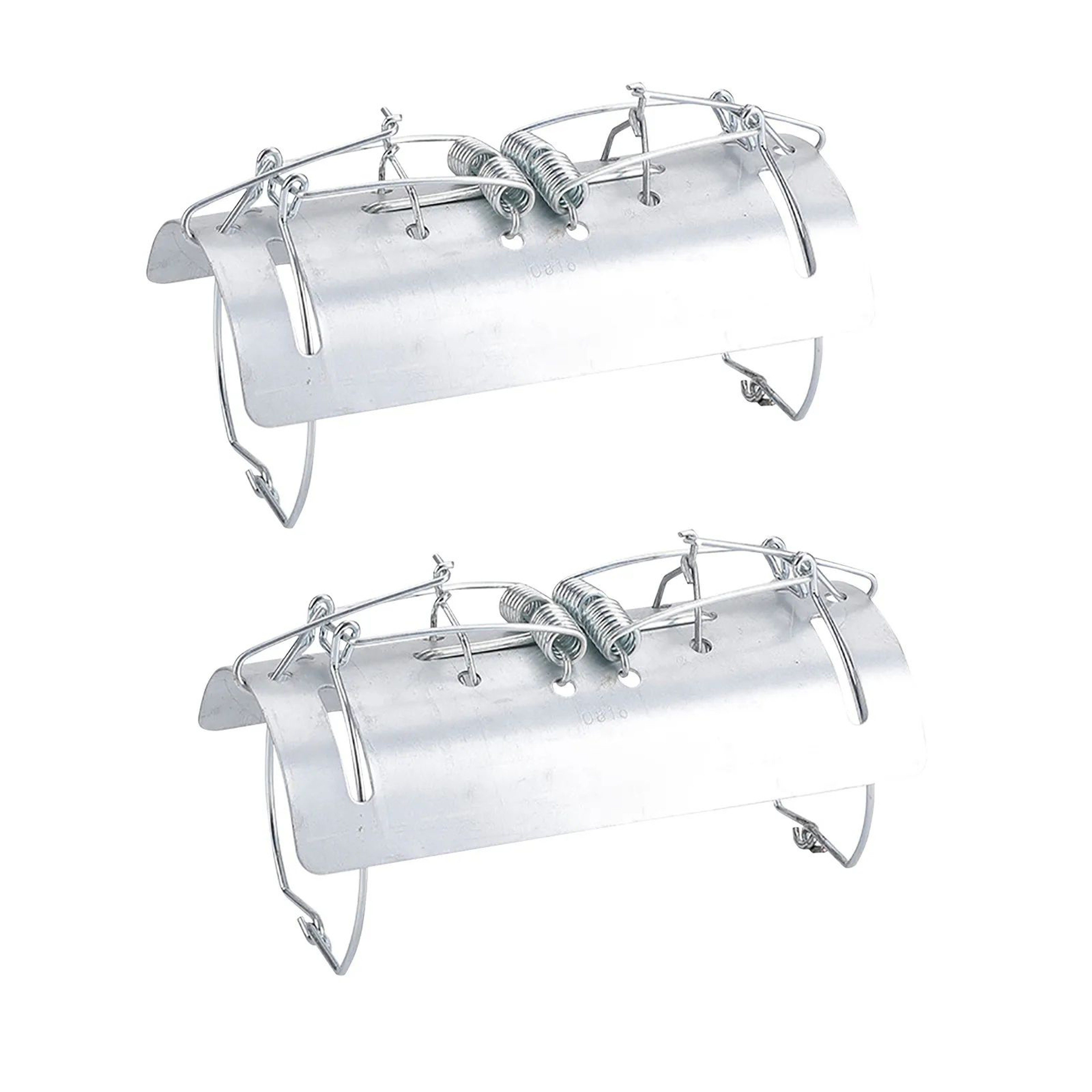 Galvanized Steel Mole Trap  DoubleAction Outdoor Tunnel Mole Catcher Clip For Garden  Lawn Pest Con 3