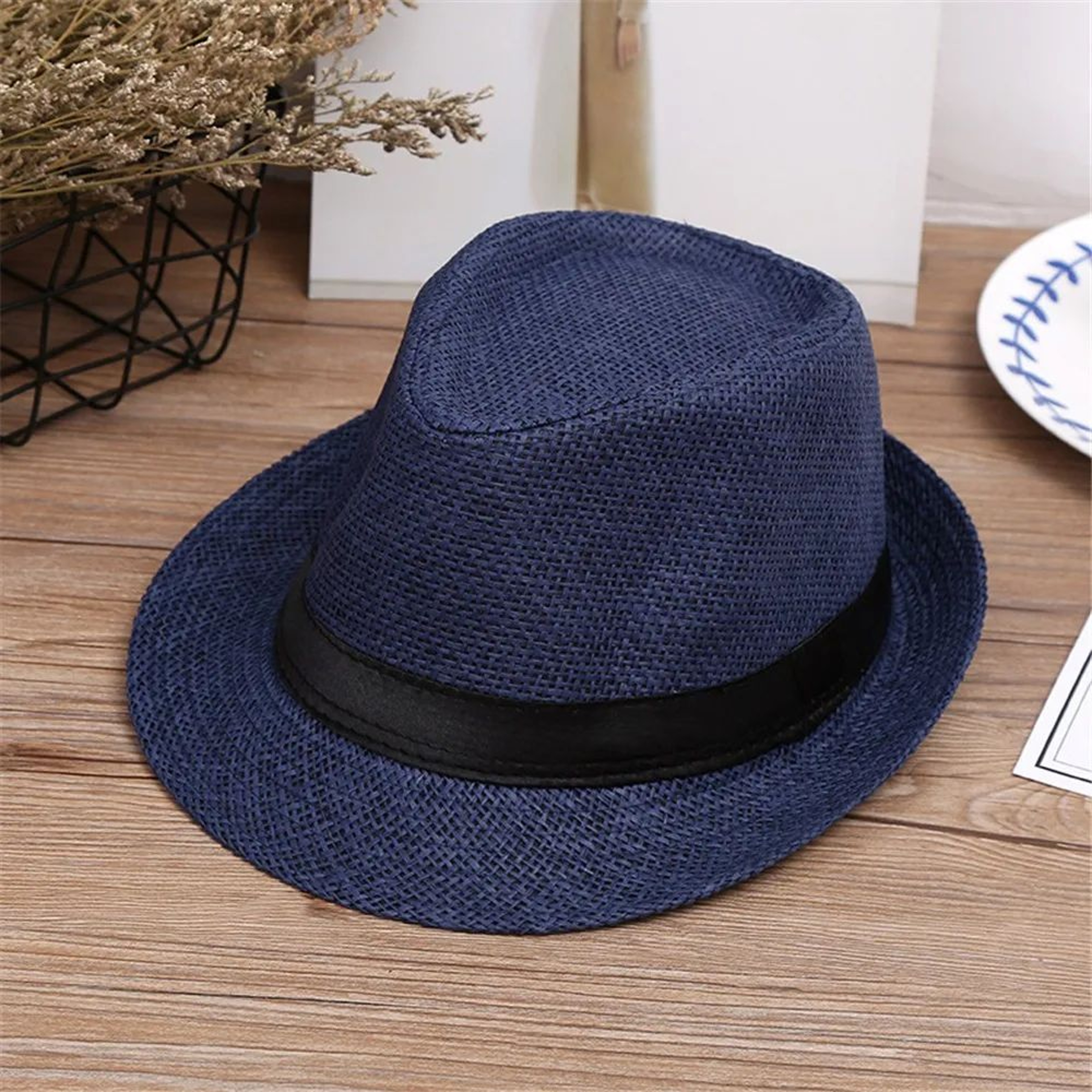 Kids Straw Sun Hat  Breathable Wide Brim Panama Beach Hat For Boys  Girls Outdoor Summer Travel 12