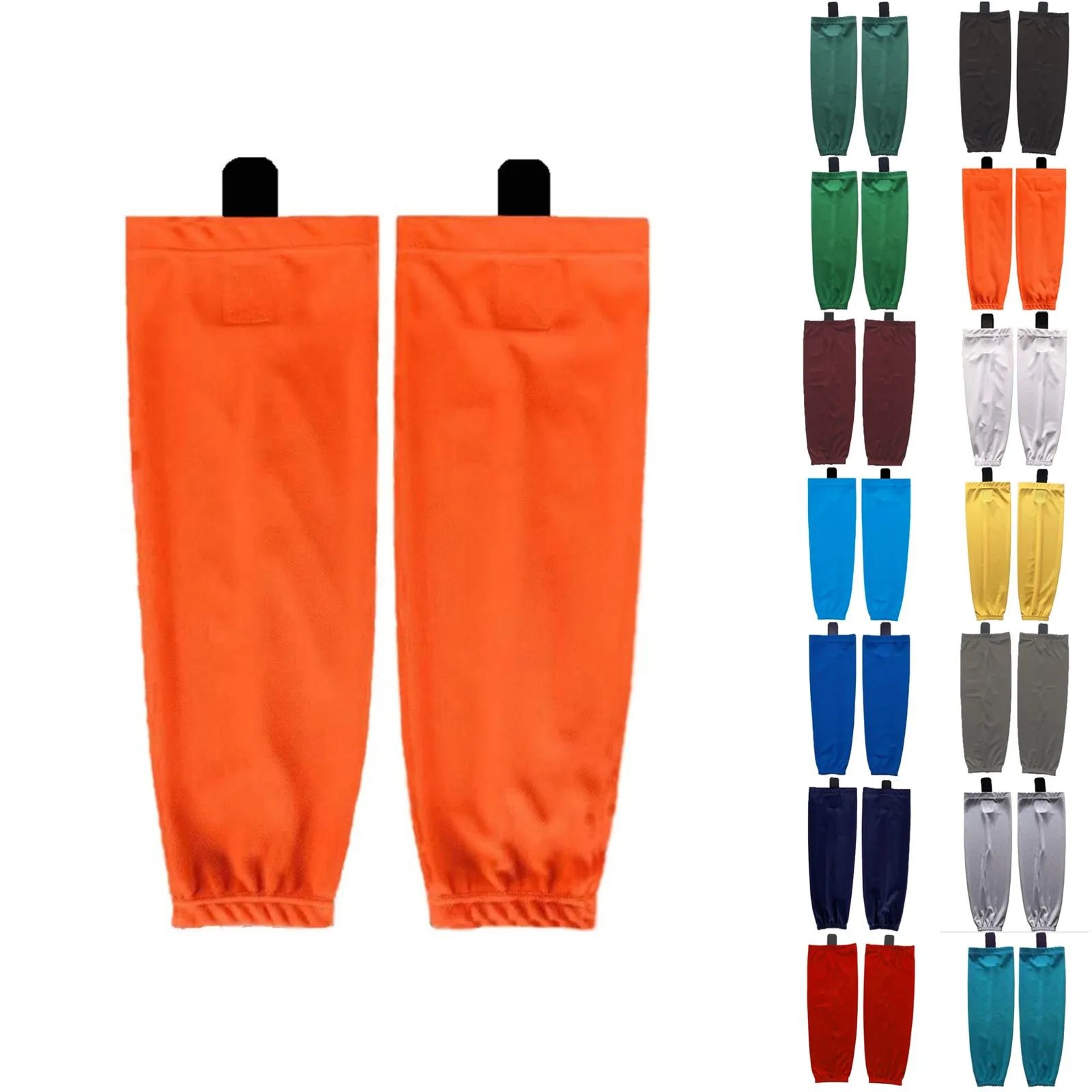 Solid Color Ice Hockey Socks  Breathable Polyester Training Leggings  Sports Stockings For Hockey P 0