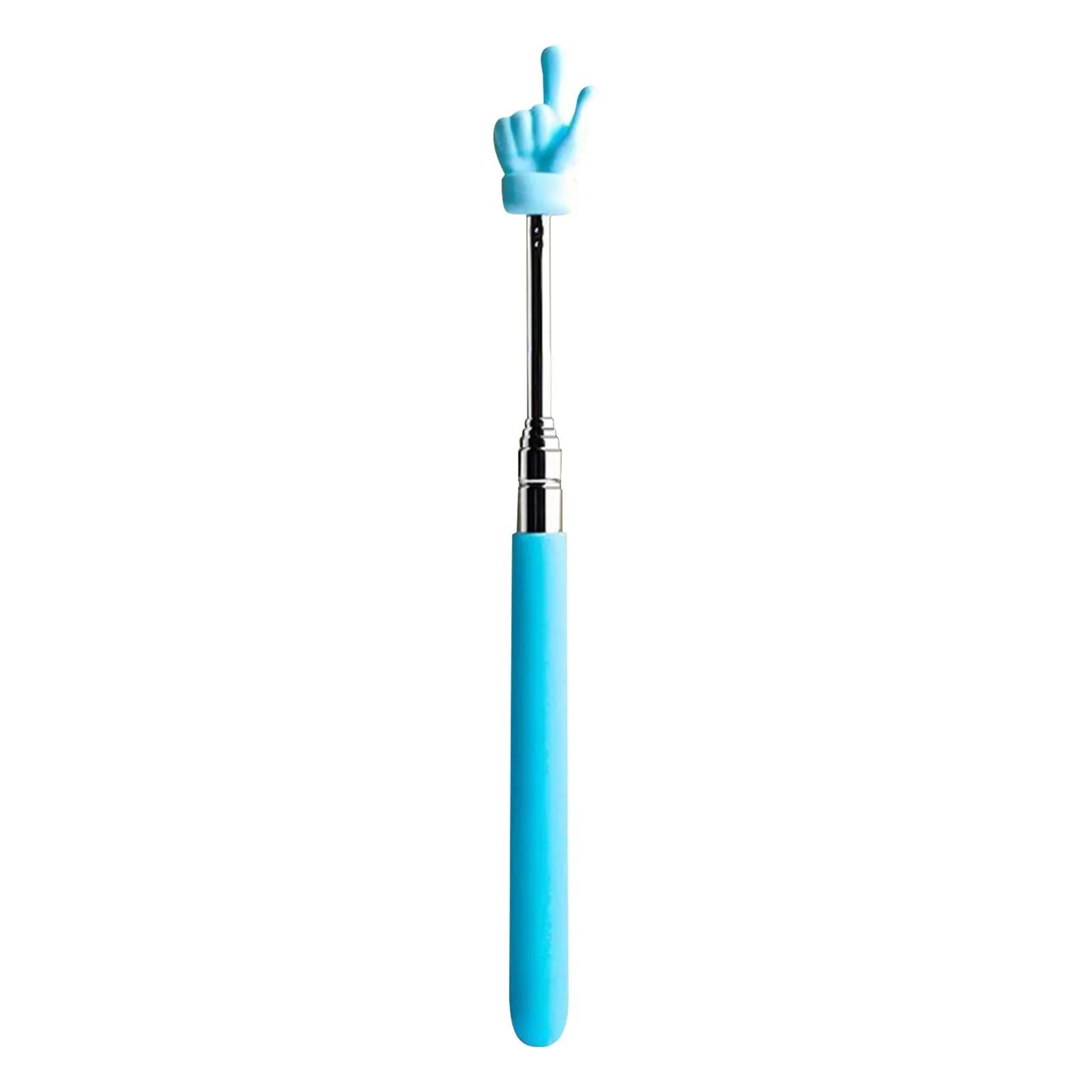 Retractable Teacher Pointer  Finger Design Stainless Steel Telescopic Teaching Stick For Classroom  2