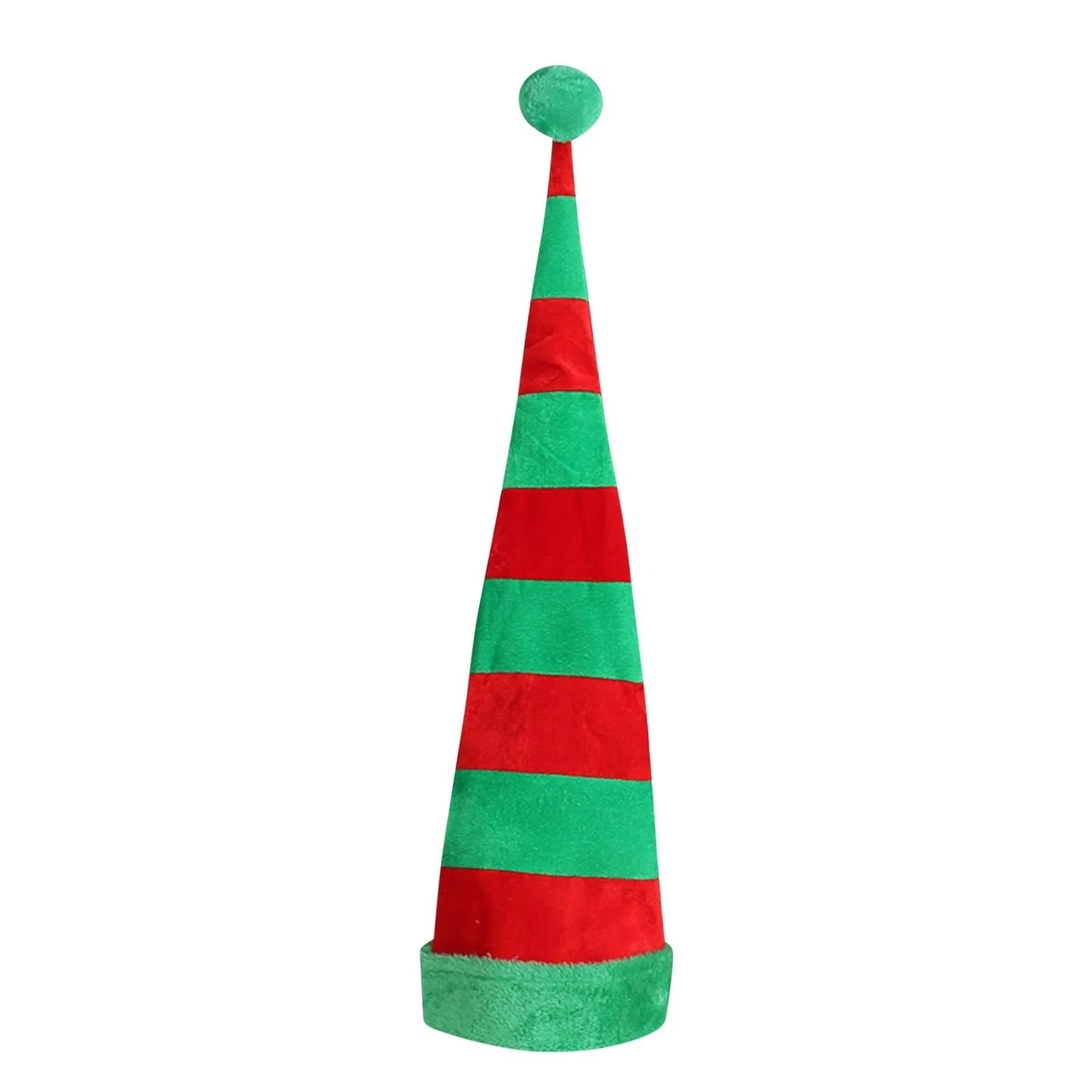 Christmas Long Elf Hat  Red White Green Festive Clown Hat For Holiday Parties Cosplay  Christmas Co 6