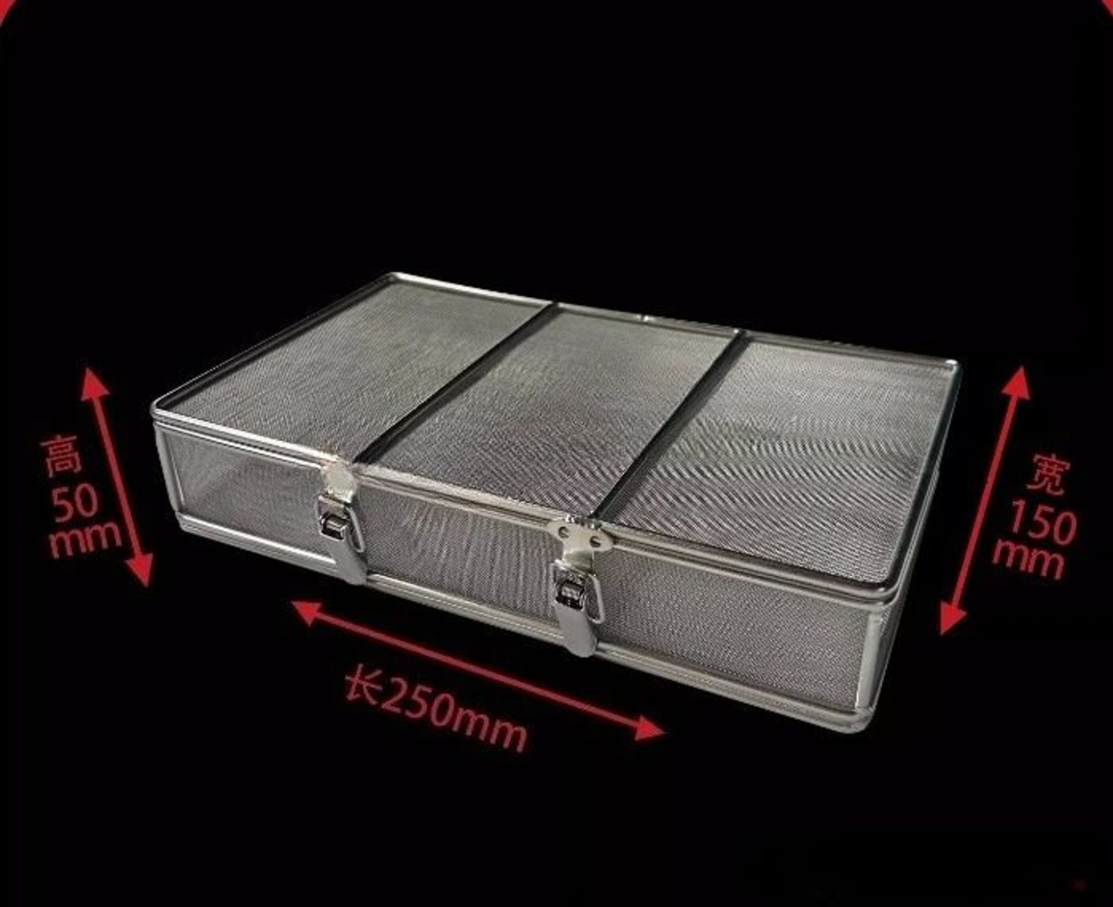Stainless Steel Cleaning Net Basket  Durable Metal Storage Container With Lid For Kitchen Home  Eve 11